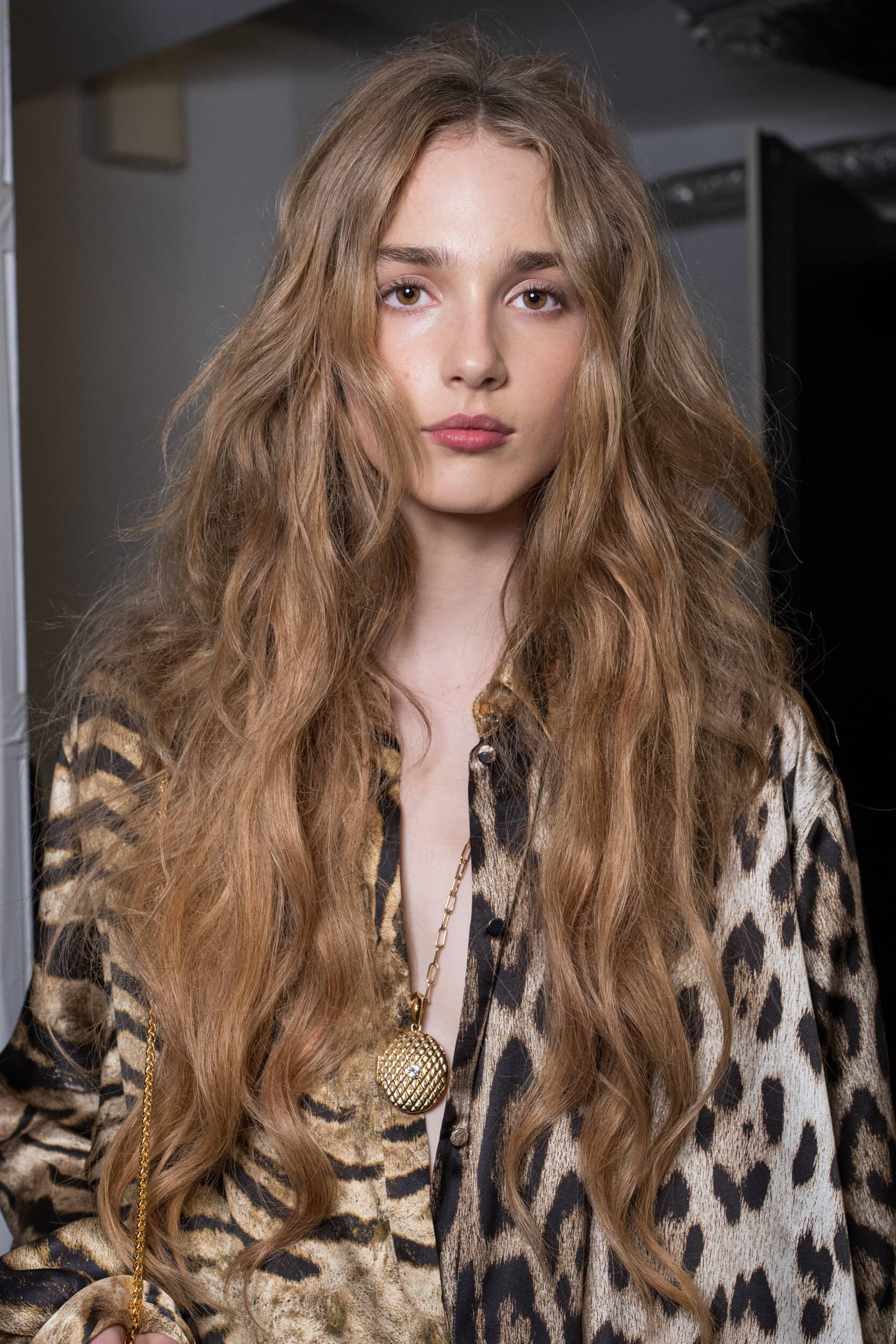 Roberto Cavalli Spring 2027 Fashion Show Backstage