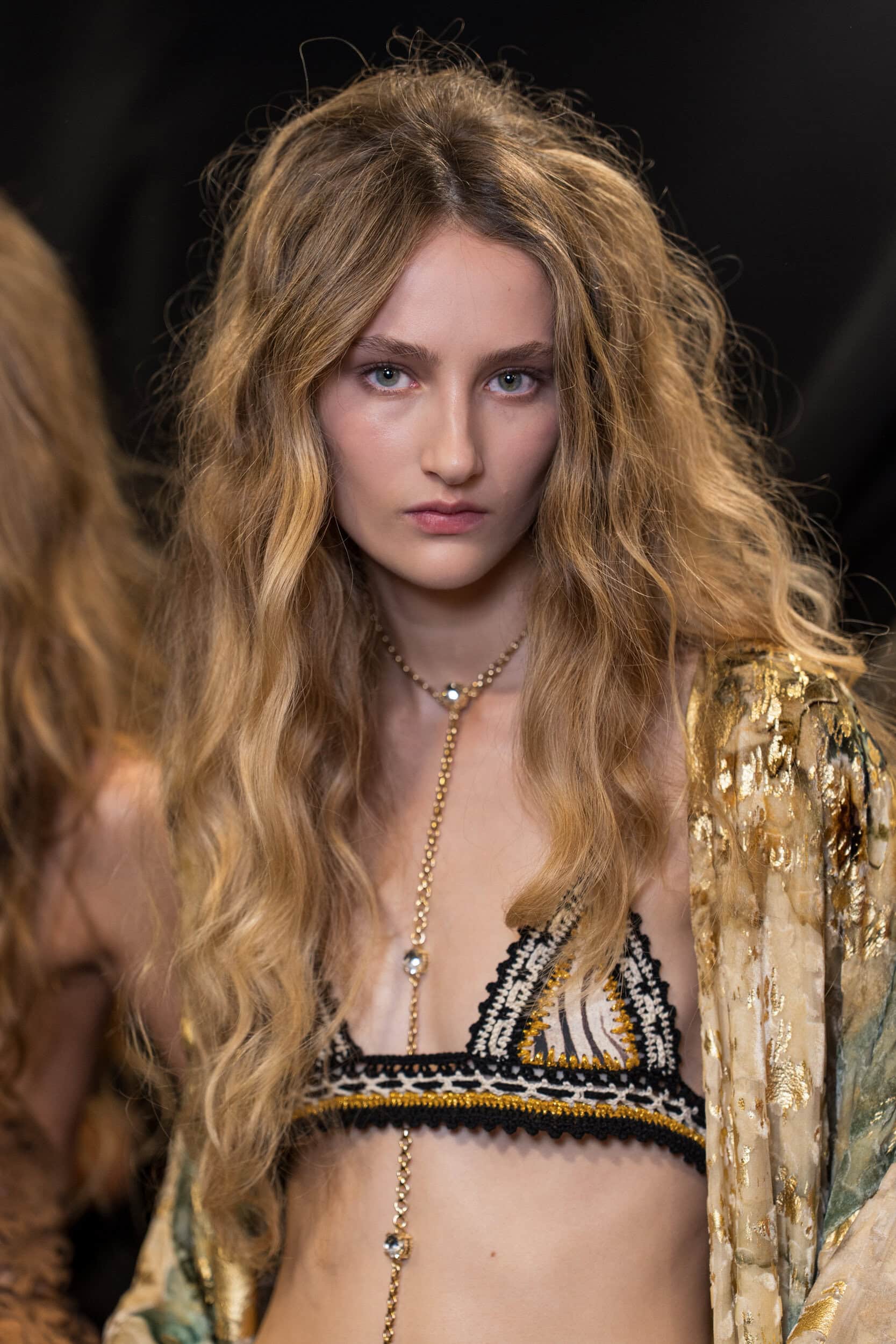 Roberto Cavalli Spring 2027 Fashion Show Backstage