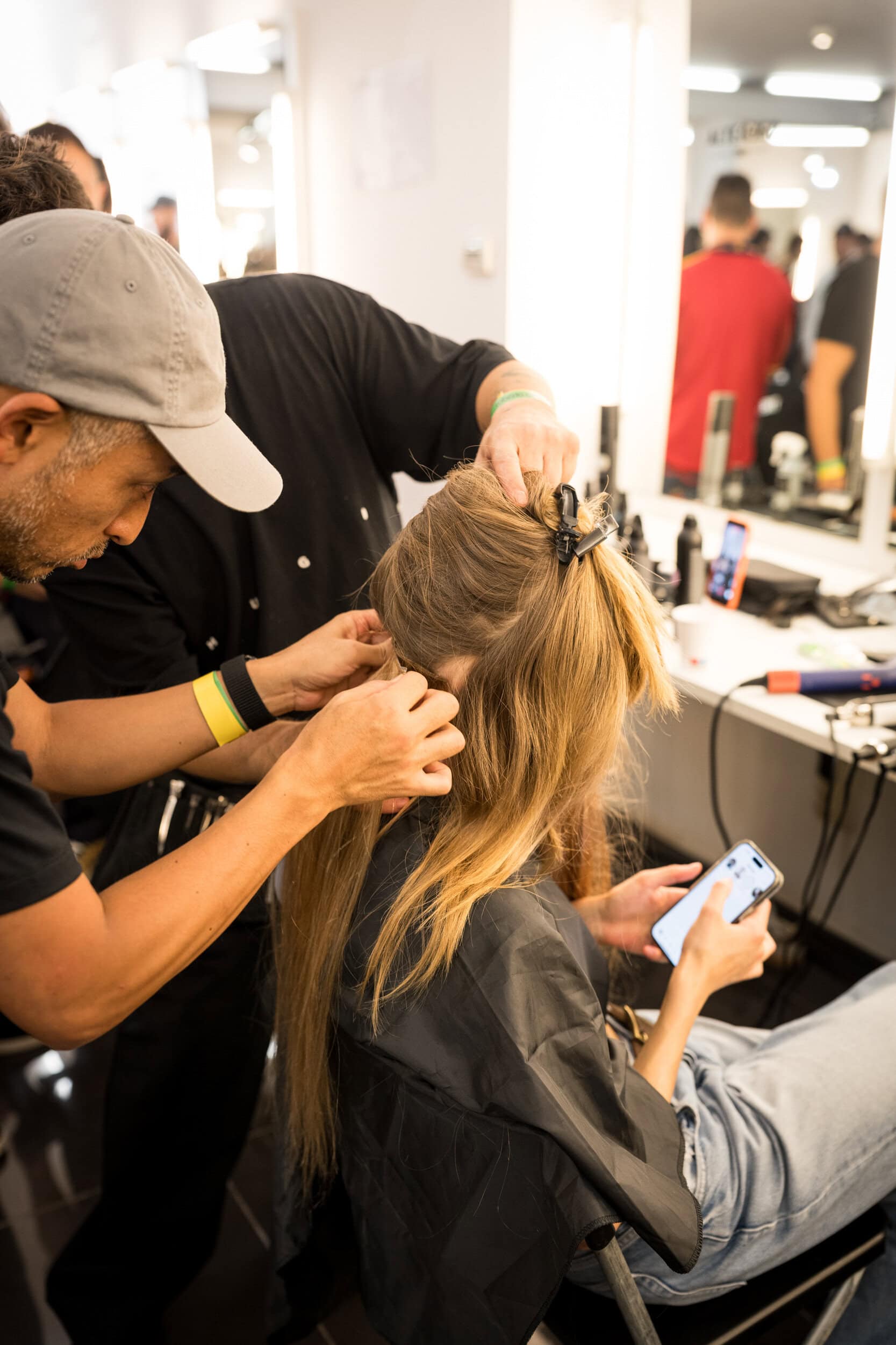 Roberto Cavalli Spring 2027 Fashion Show Backstage