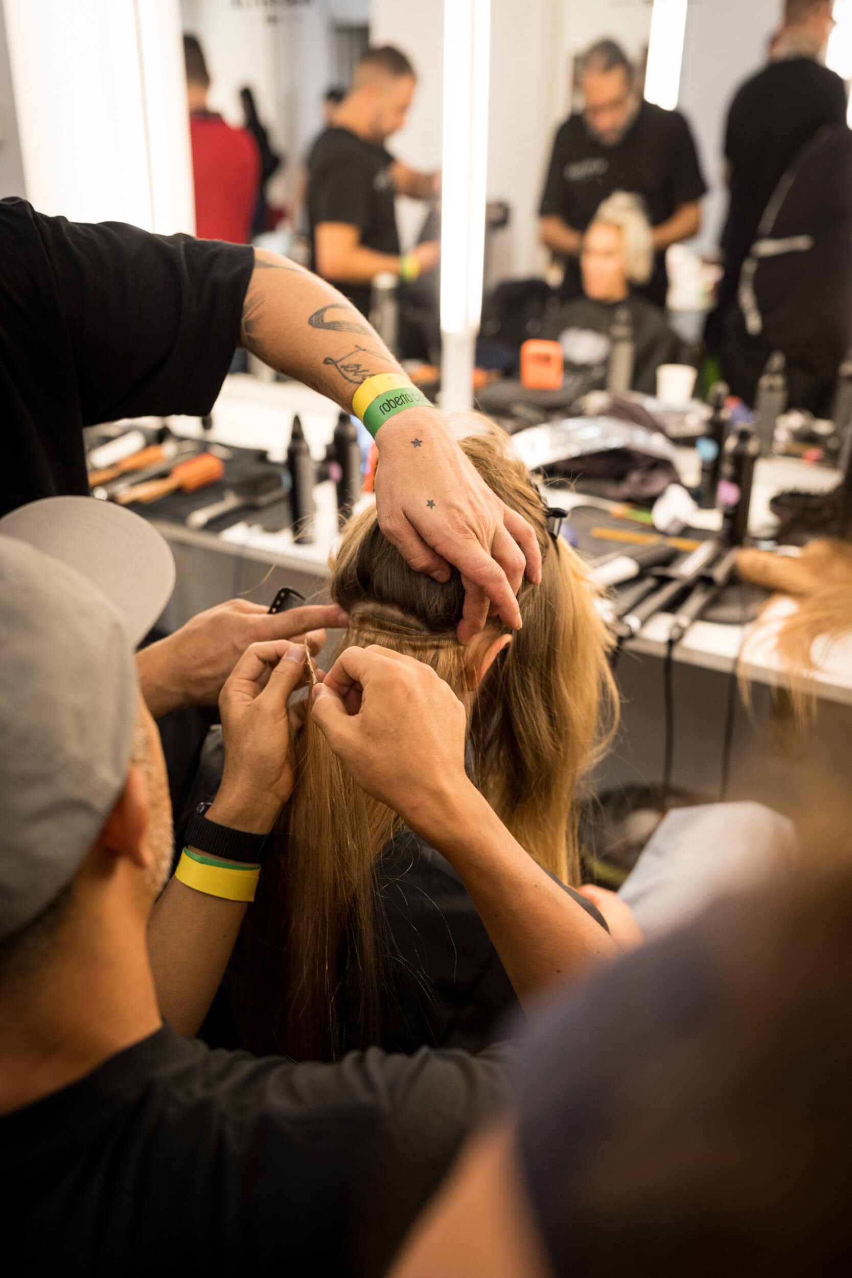 Roberto Cavalli Spring 2027 Fashion Show Backstage