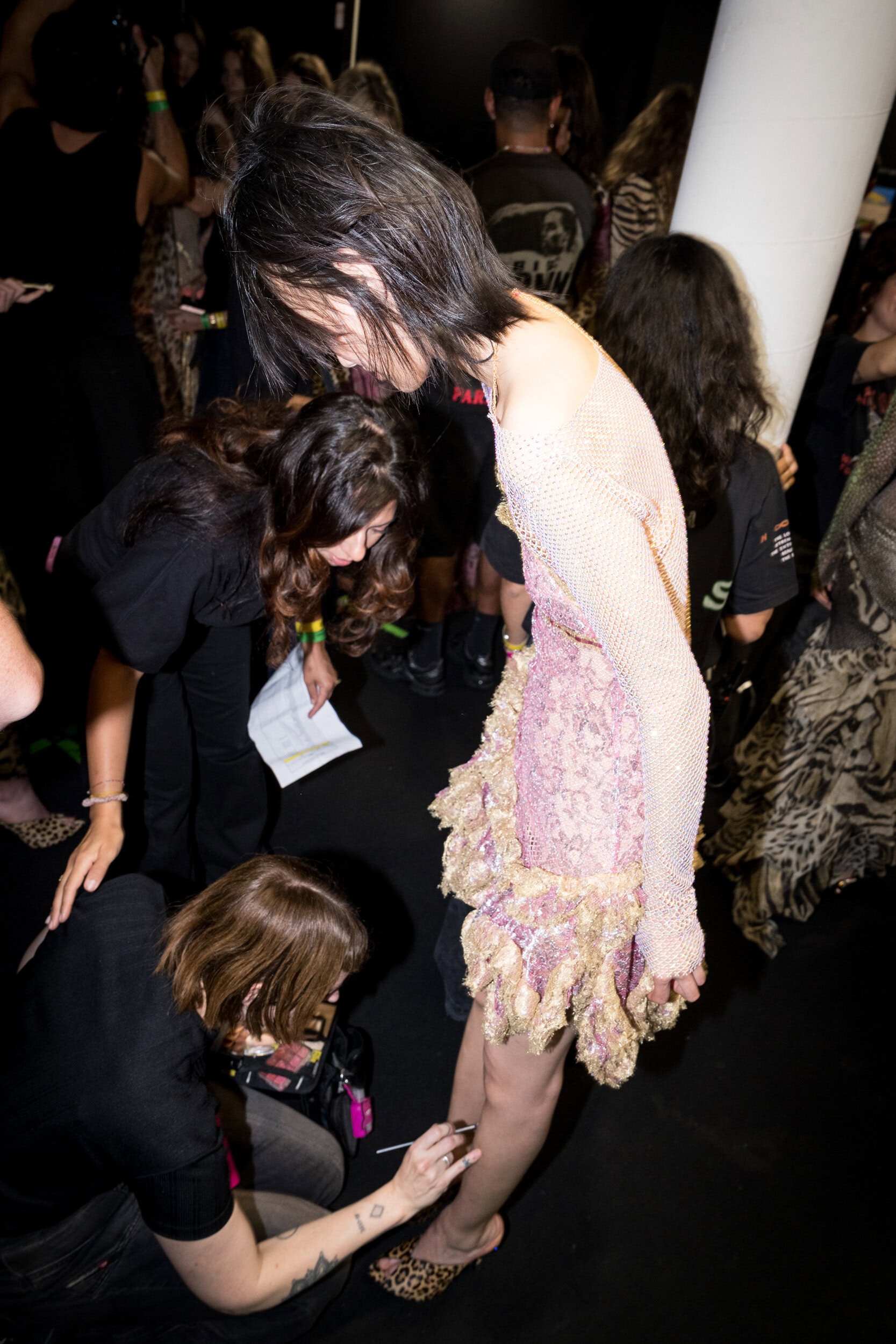 Roberto Cavalli Spring 2027 Fashion Show Backstage