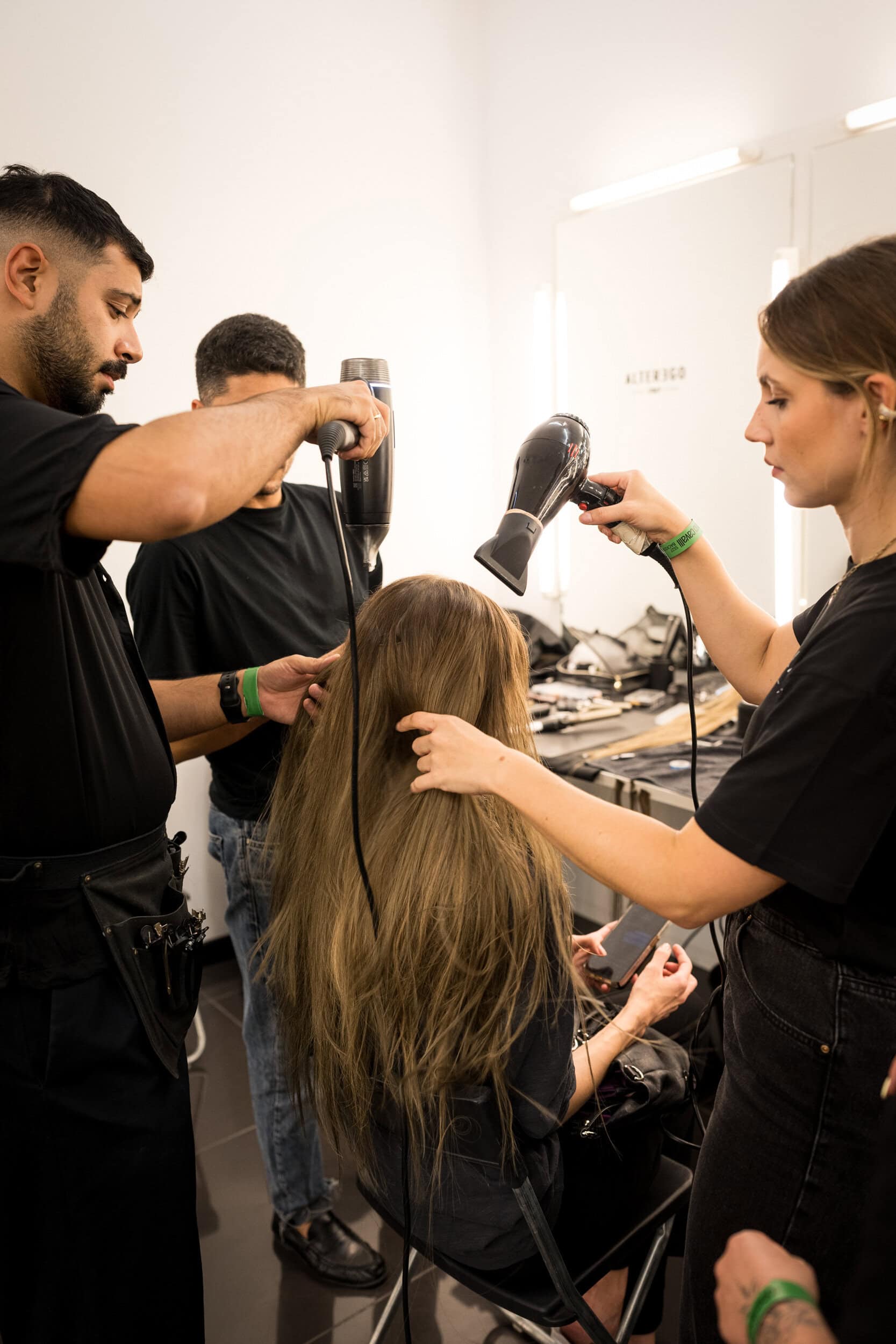 Roberto Cavalli Spring 2027 Fashion Show Backstage