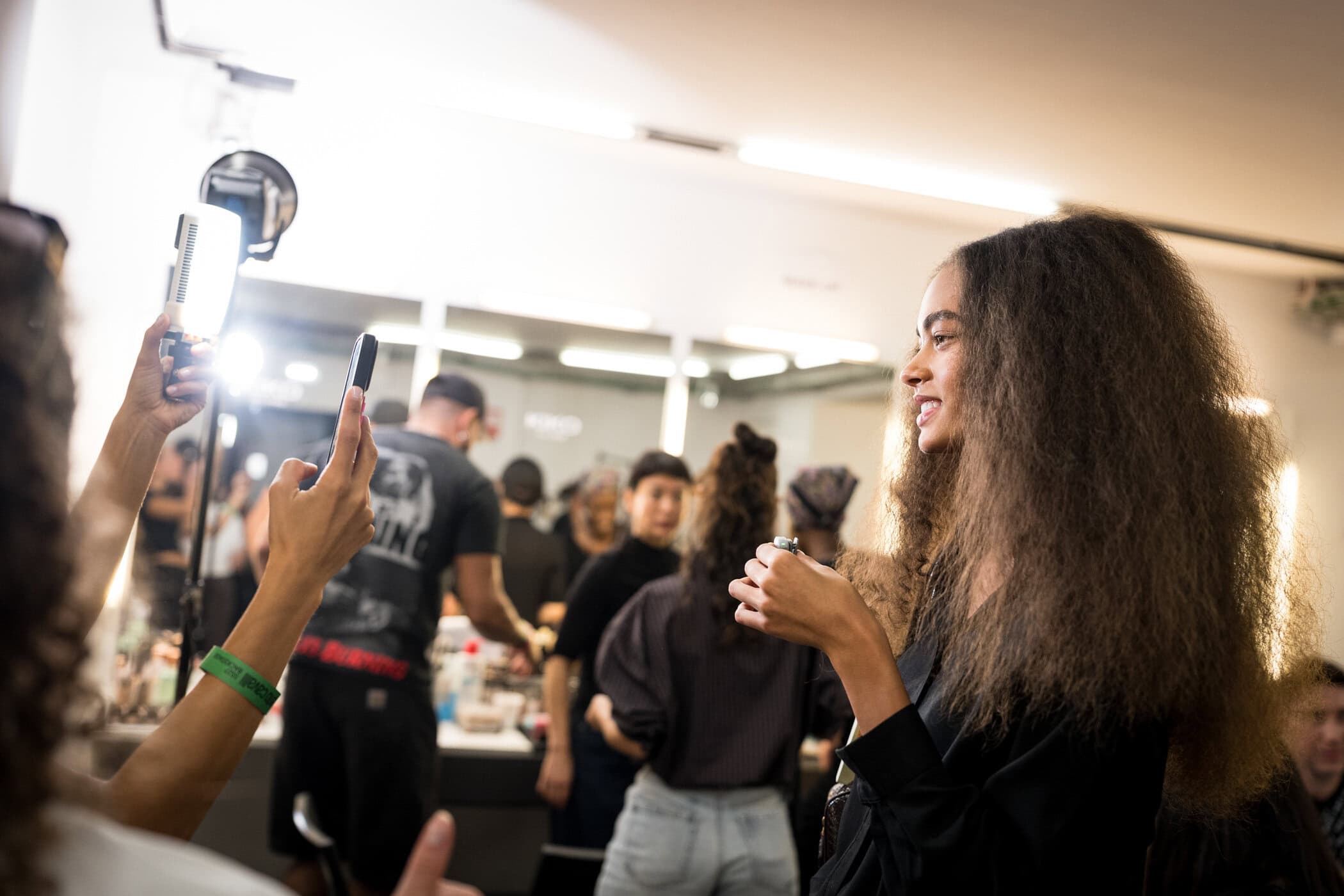 Roberto Cavalli Spring 2027 Fashion Show Backstage