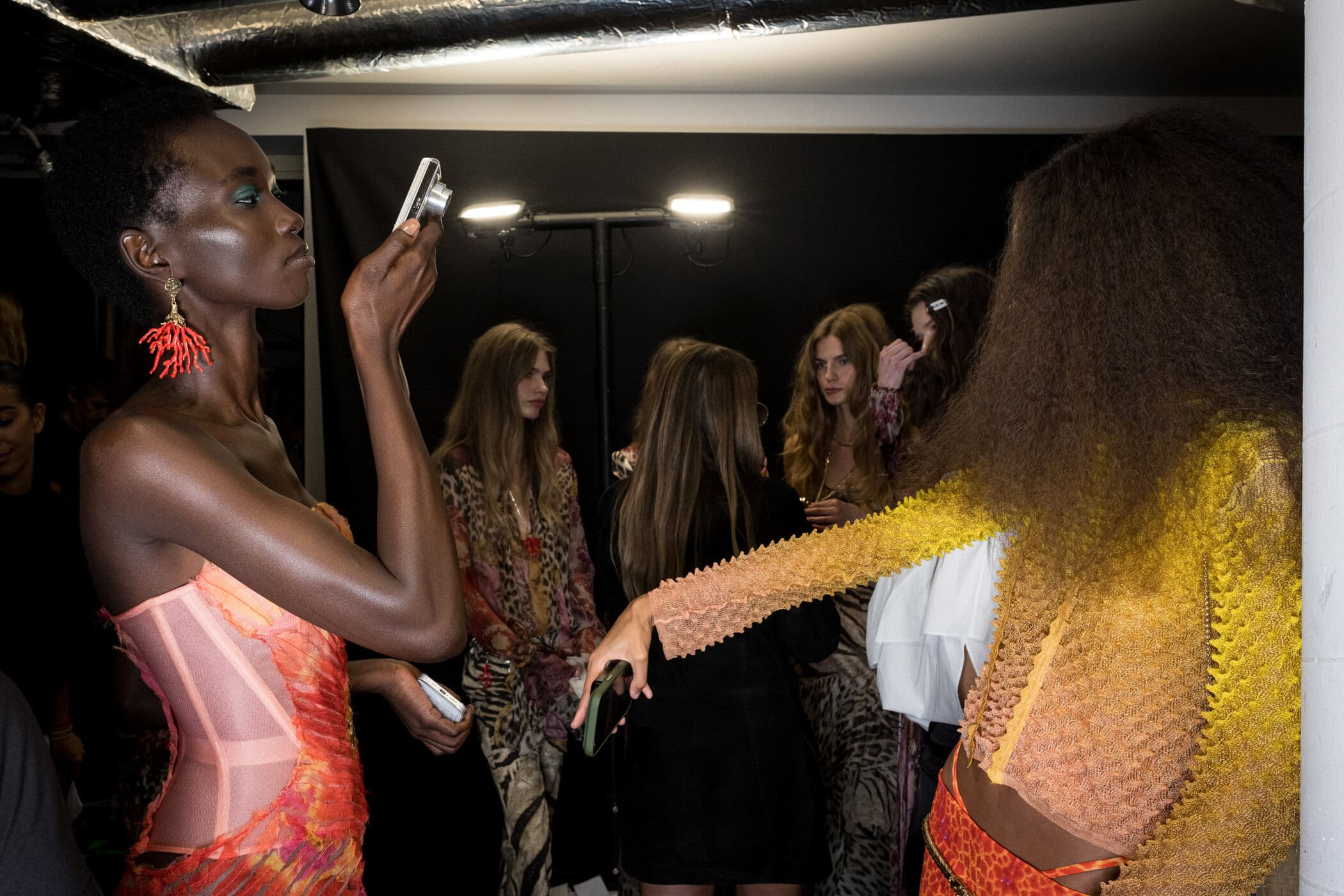 Roberto Cavalli Spring 2027 Fashion Show Backstage