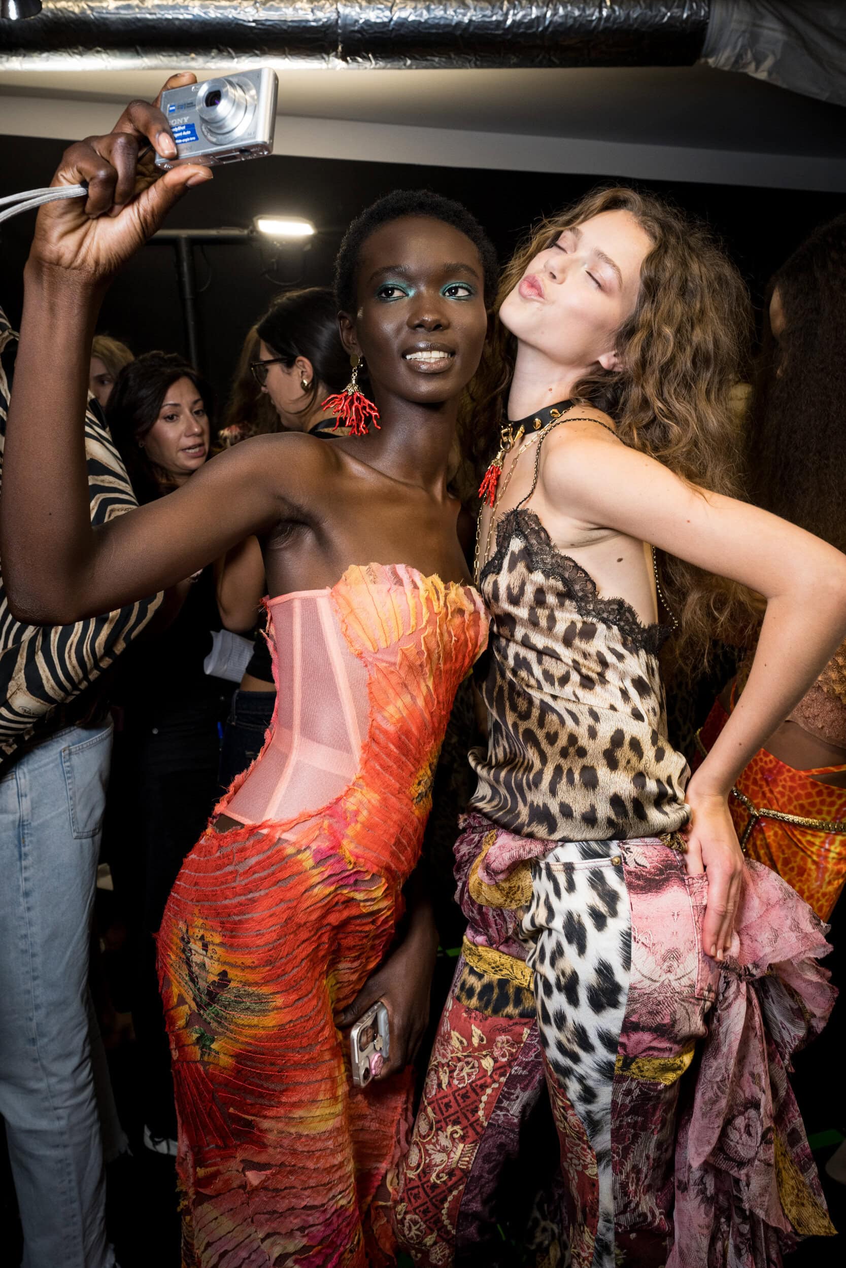 Roberto Cavalli Spring 2027 Fashion Show Backstage