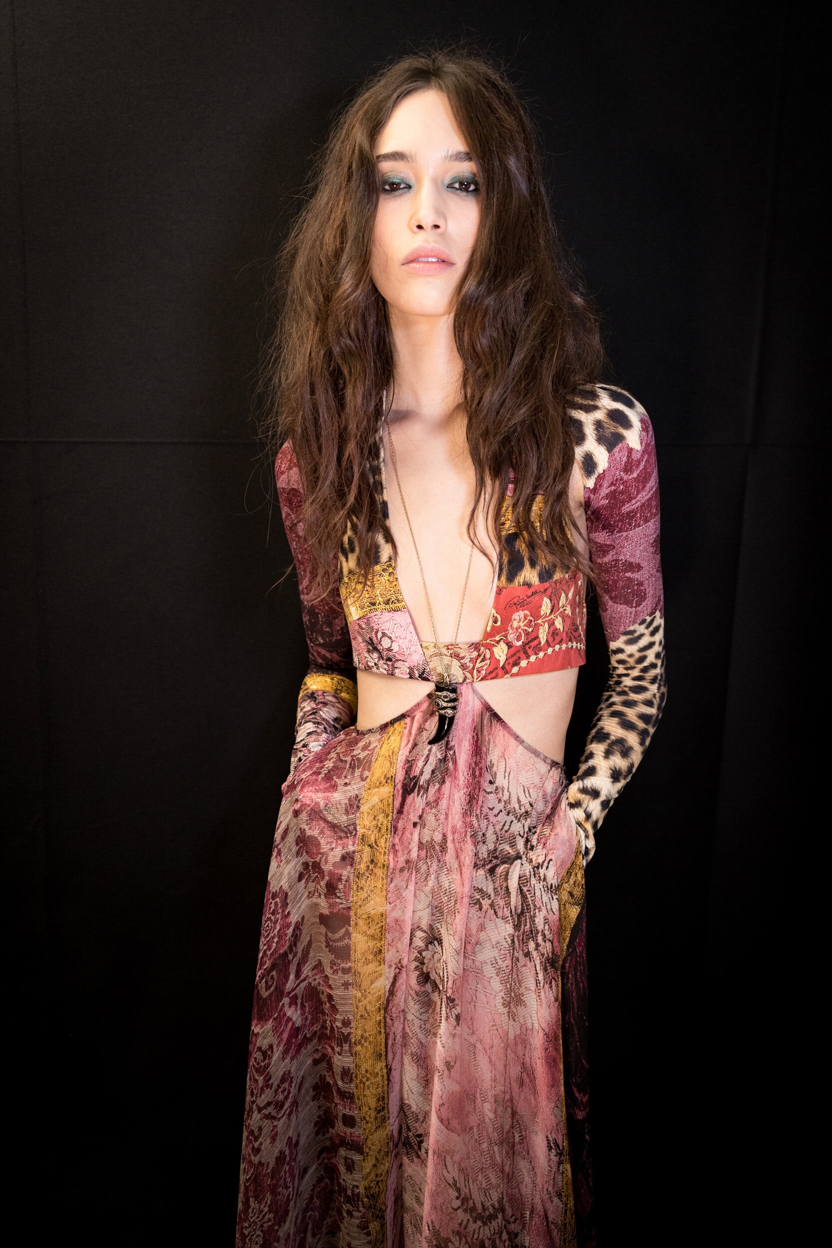 Roberto Cavalli Spring 2027 Fashion Show Backstage