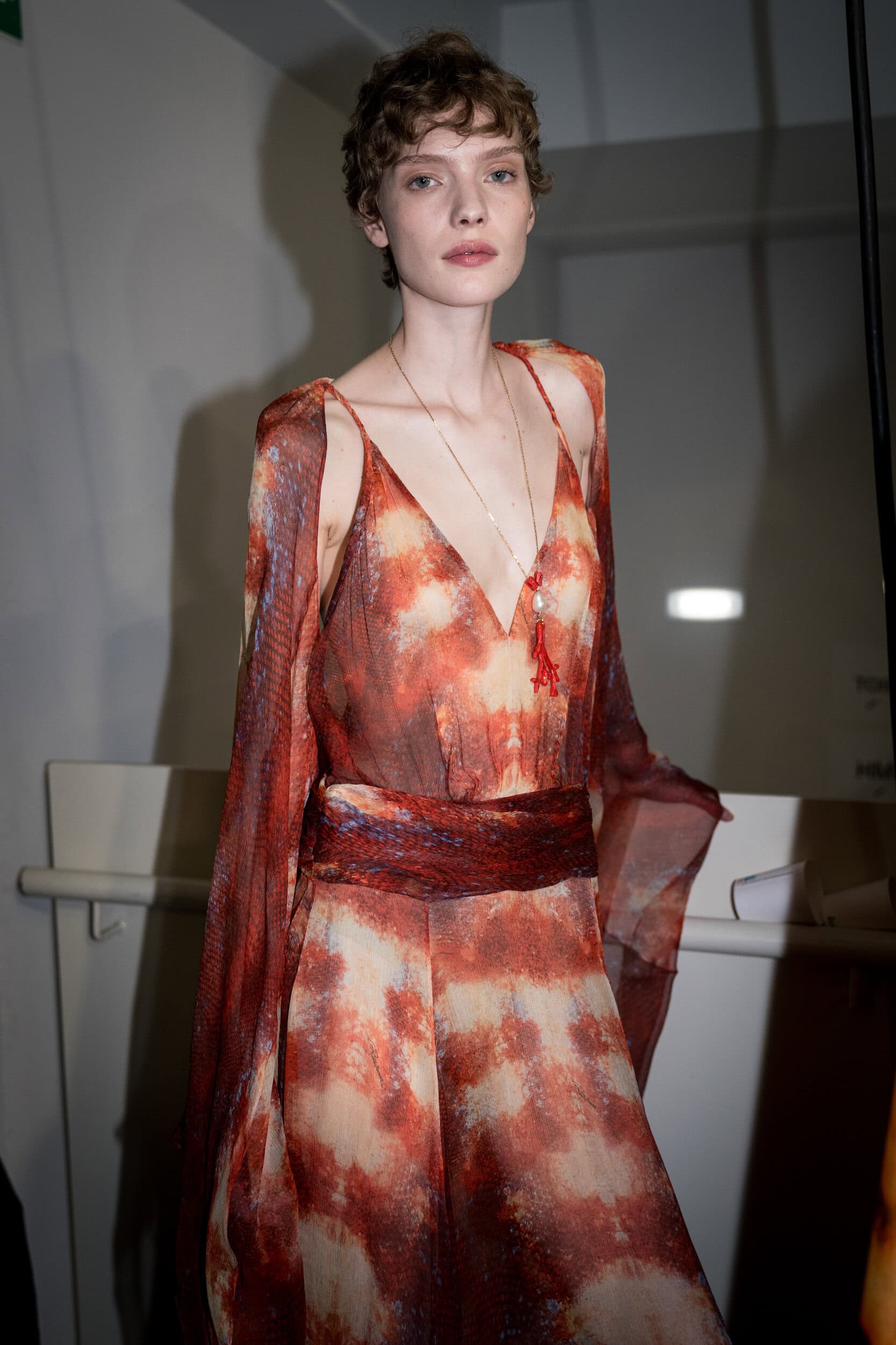 Roberto Cavalli Spring 2027 Fashion Show Backstage
