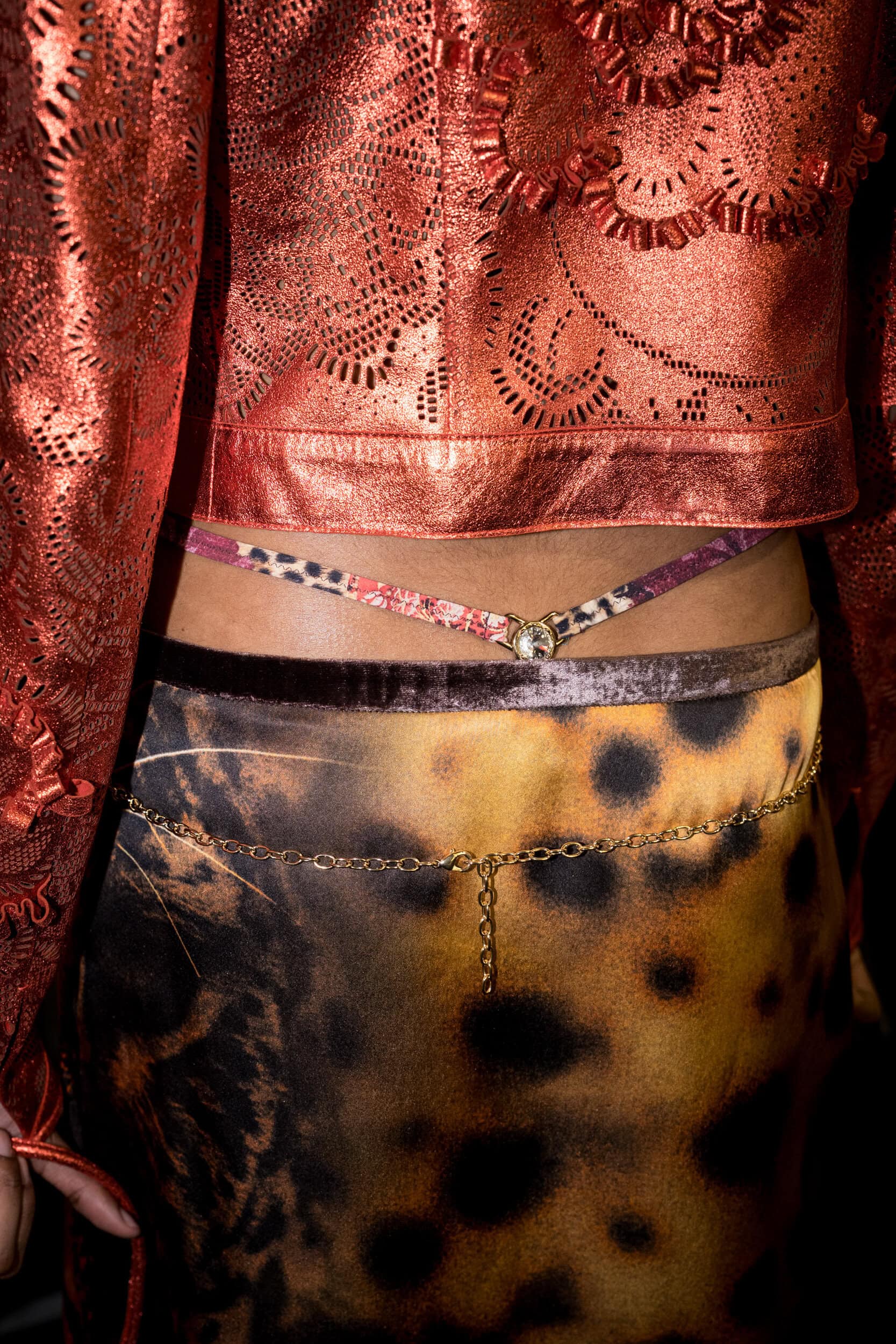 Roberto Cavalli Spring 2027 Fashion Show Backstage