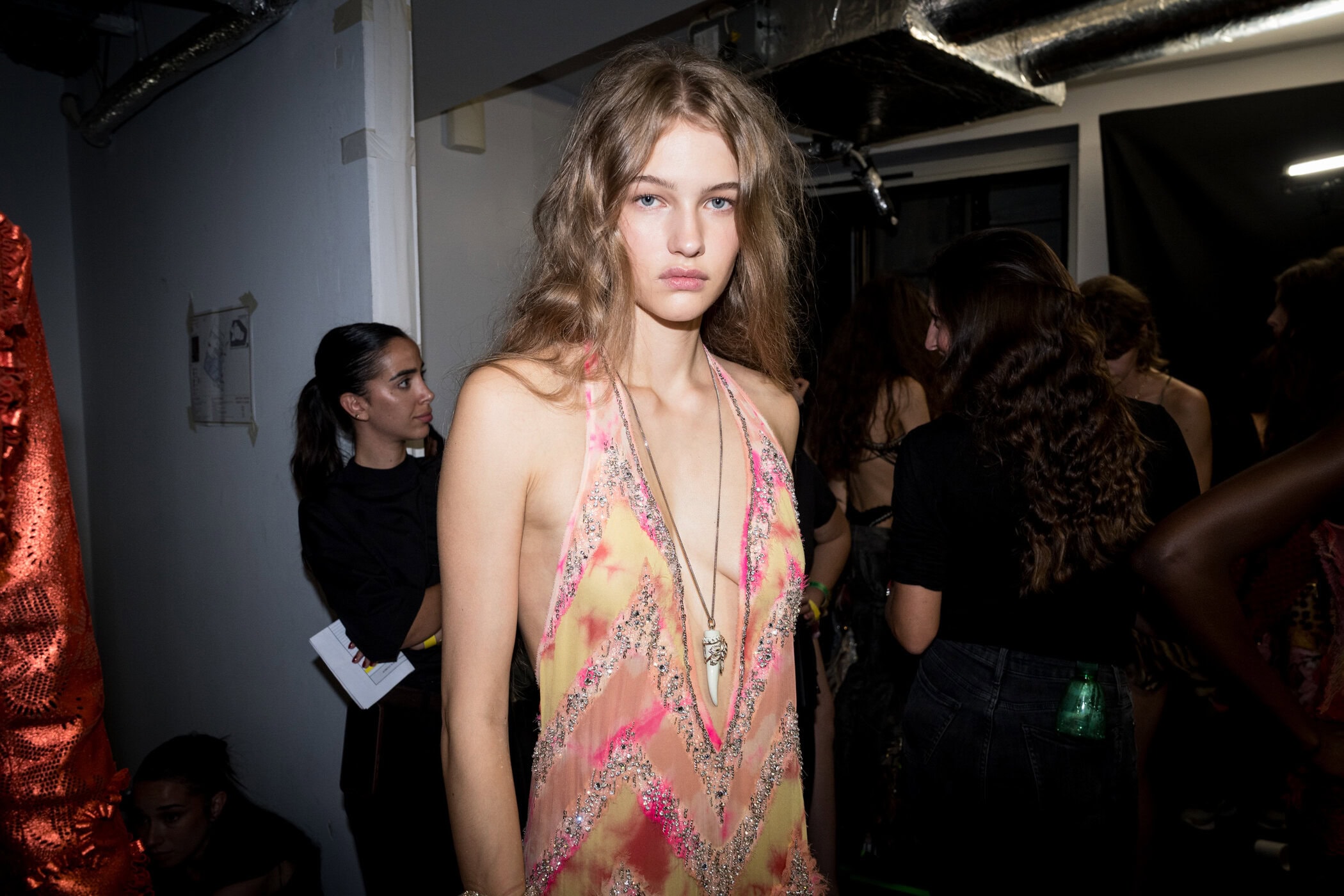 Roberto Cavalli Spring 2027 Fashion Show Backstage