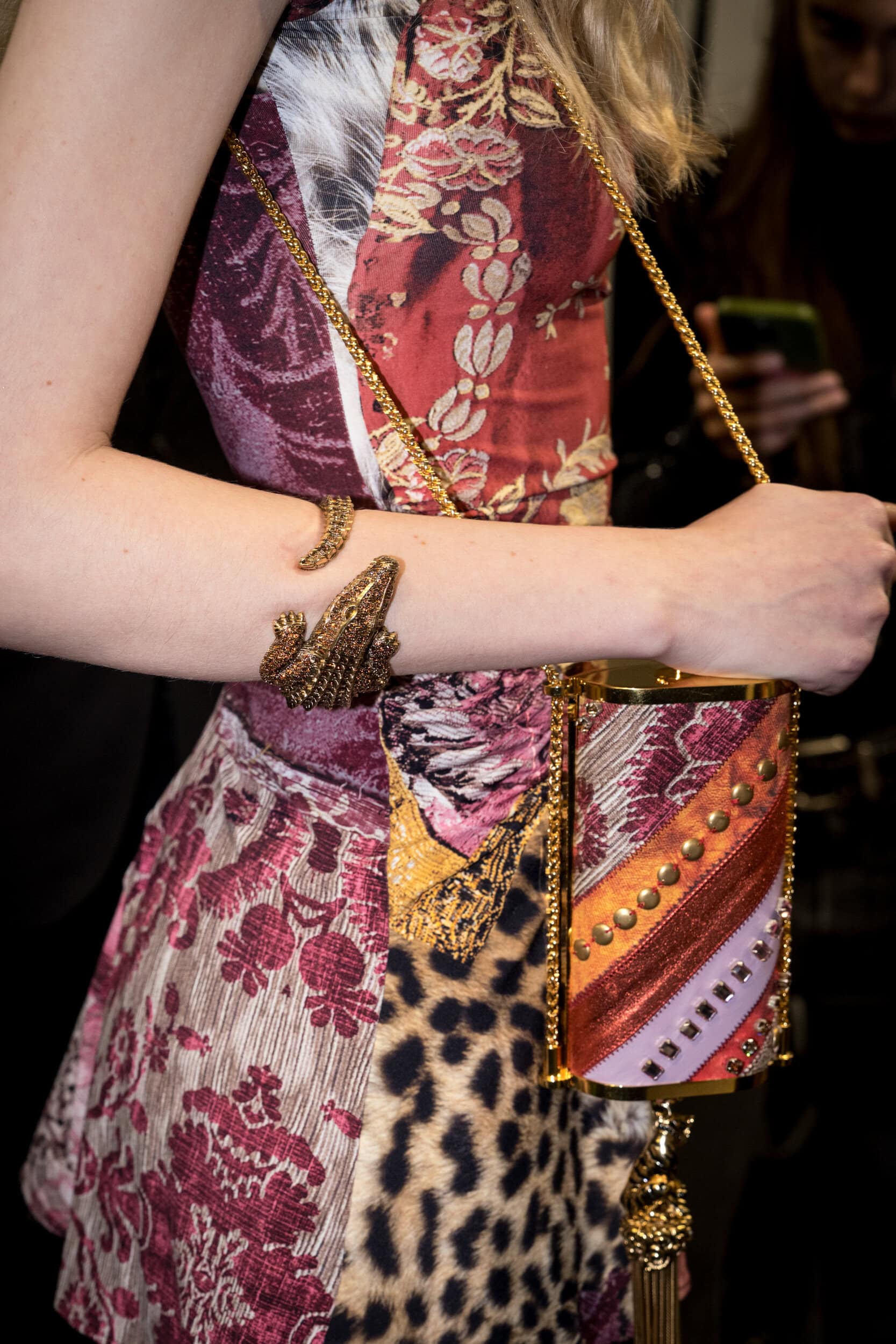 Roberto Cavalli Spring 2027 Fashion Show Backstage