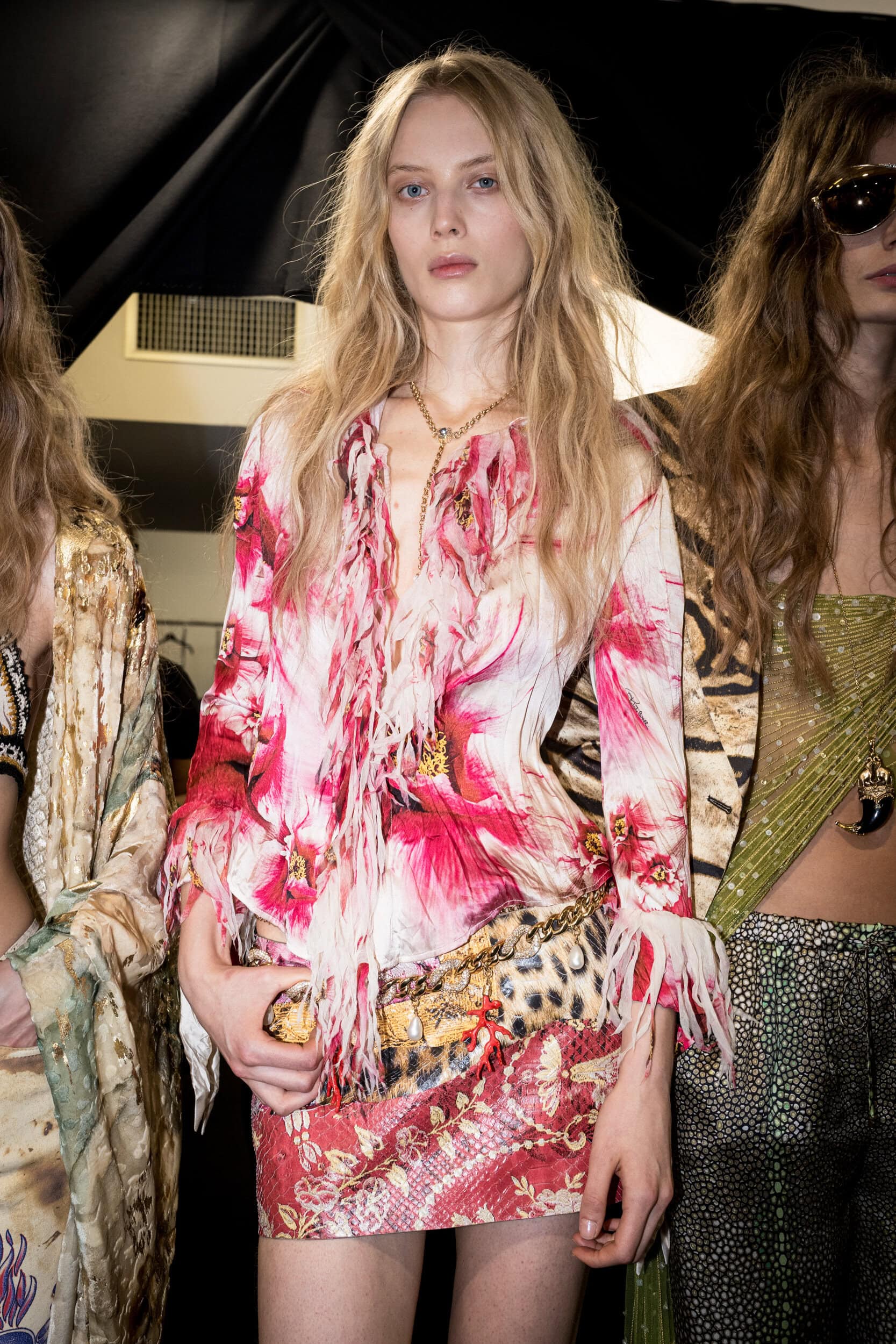 Roberto Cavalli Spring 2027 Fashion Show Backstage