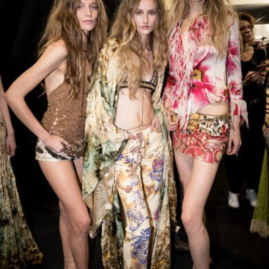 Roberto Cavalli Spring 2027 Fashion Show Backstage