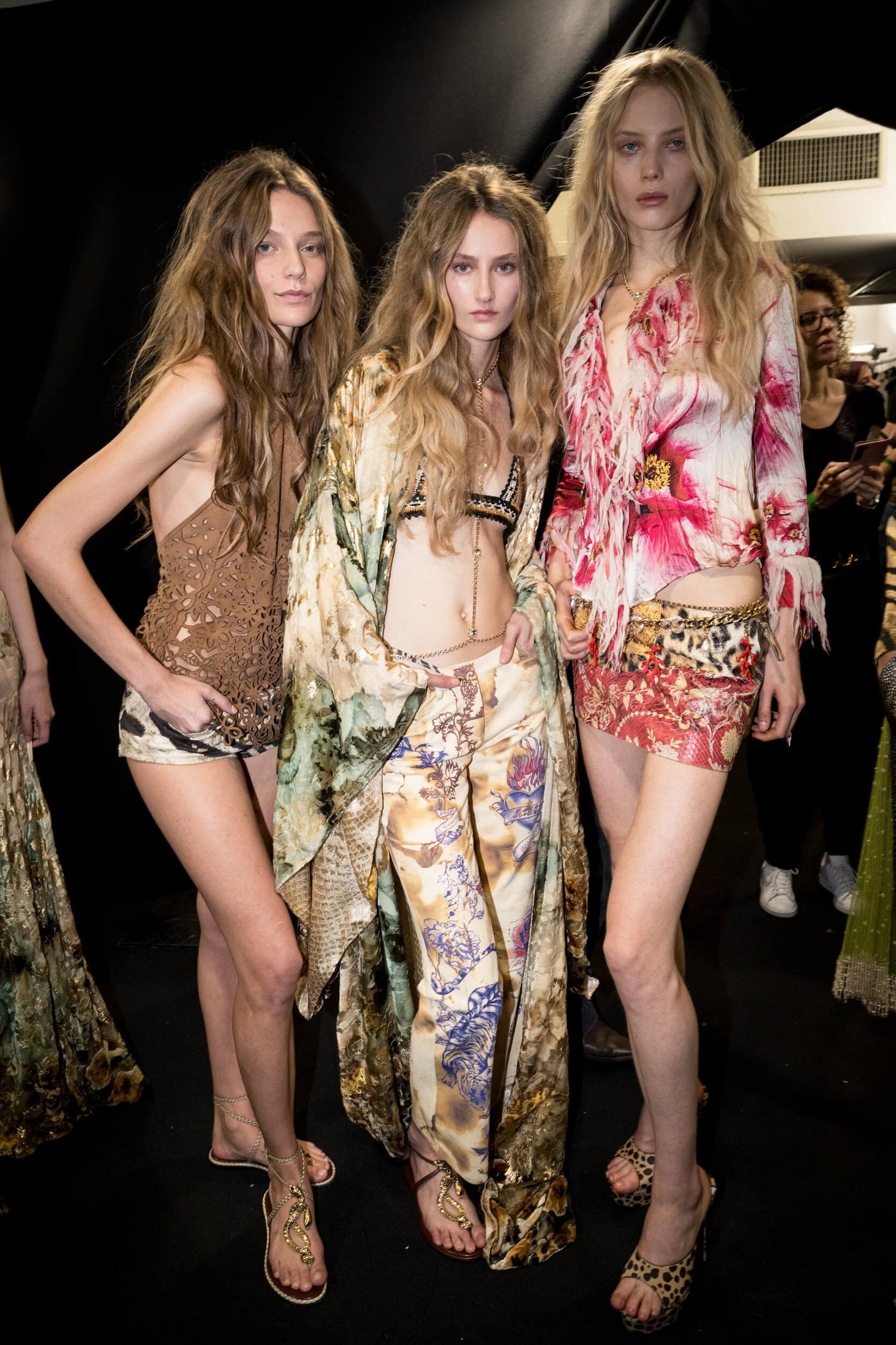 Roberto Cavalli Spring 2027 Fashion Show Backstage