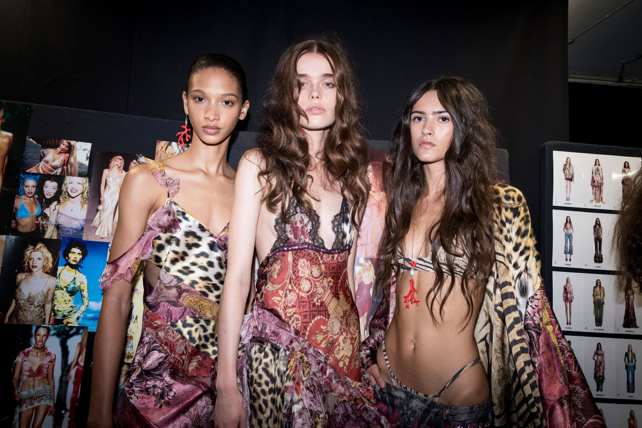 Roberto Cavalli Spring 2027 Fashion Show Backstage