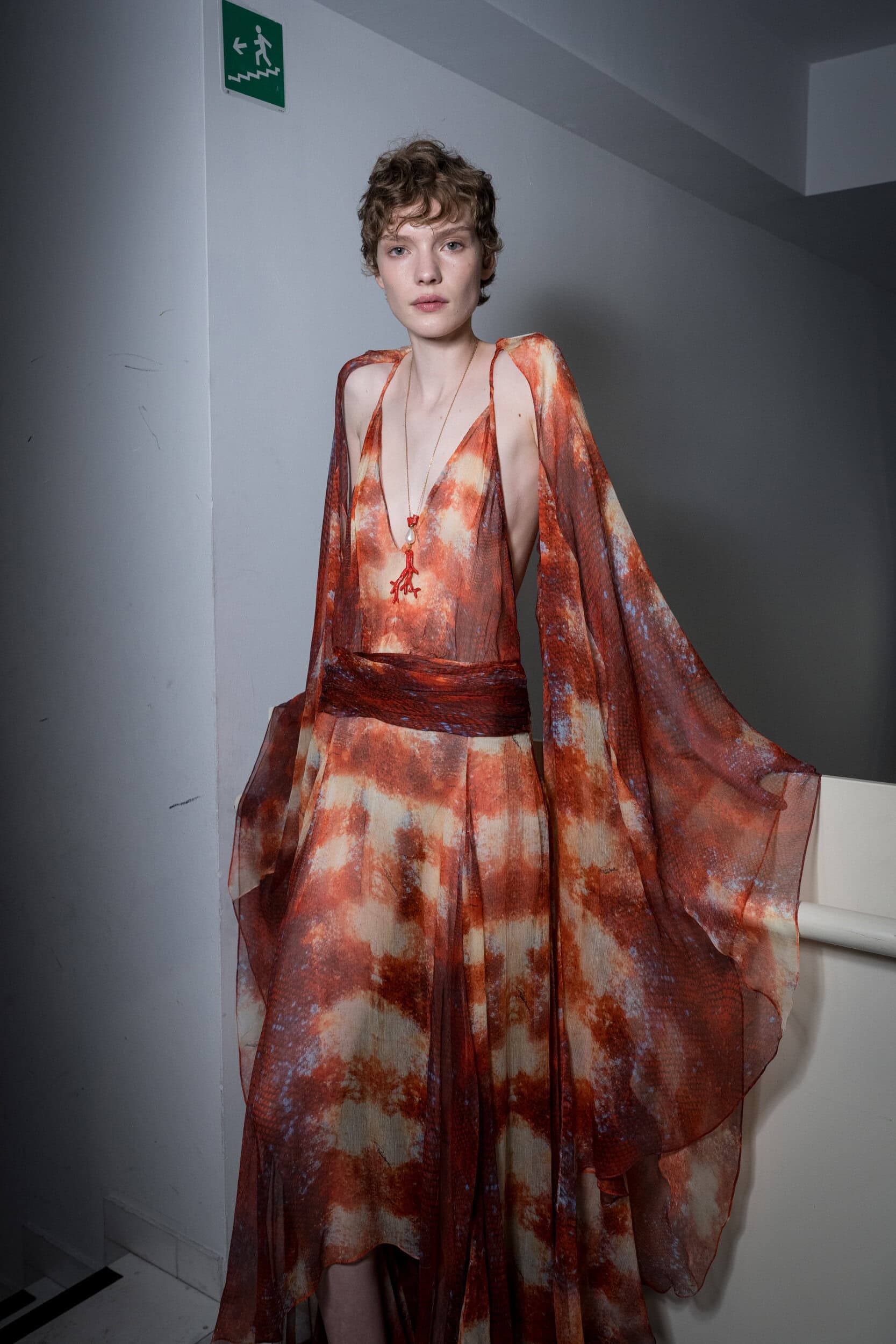 Roberto Cavalli Spring 2027 Fashion Show Backstage