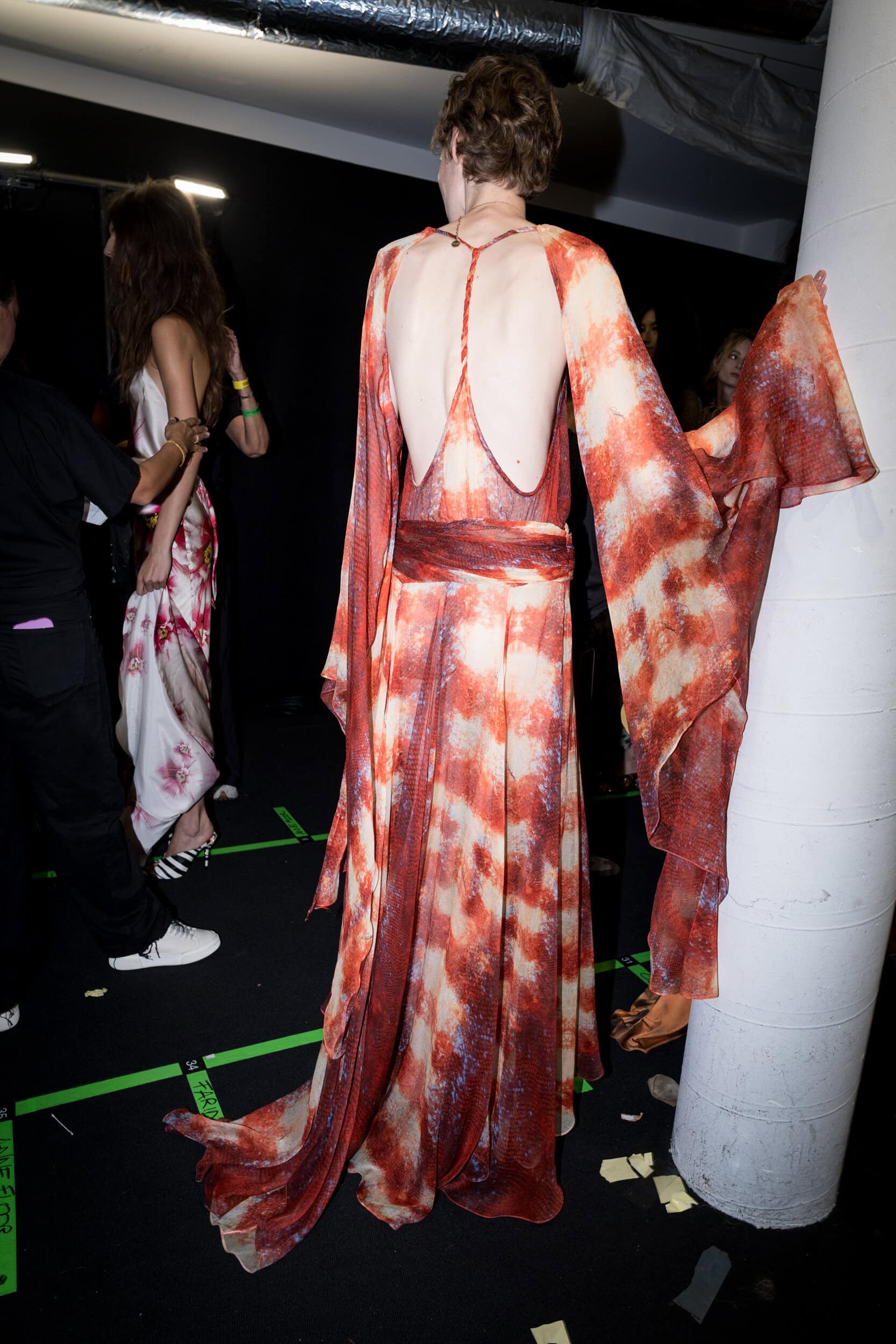 Roberto Cavalli Spring 2027 Fashion Show Backstage