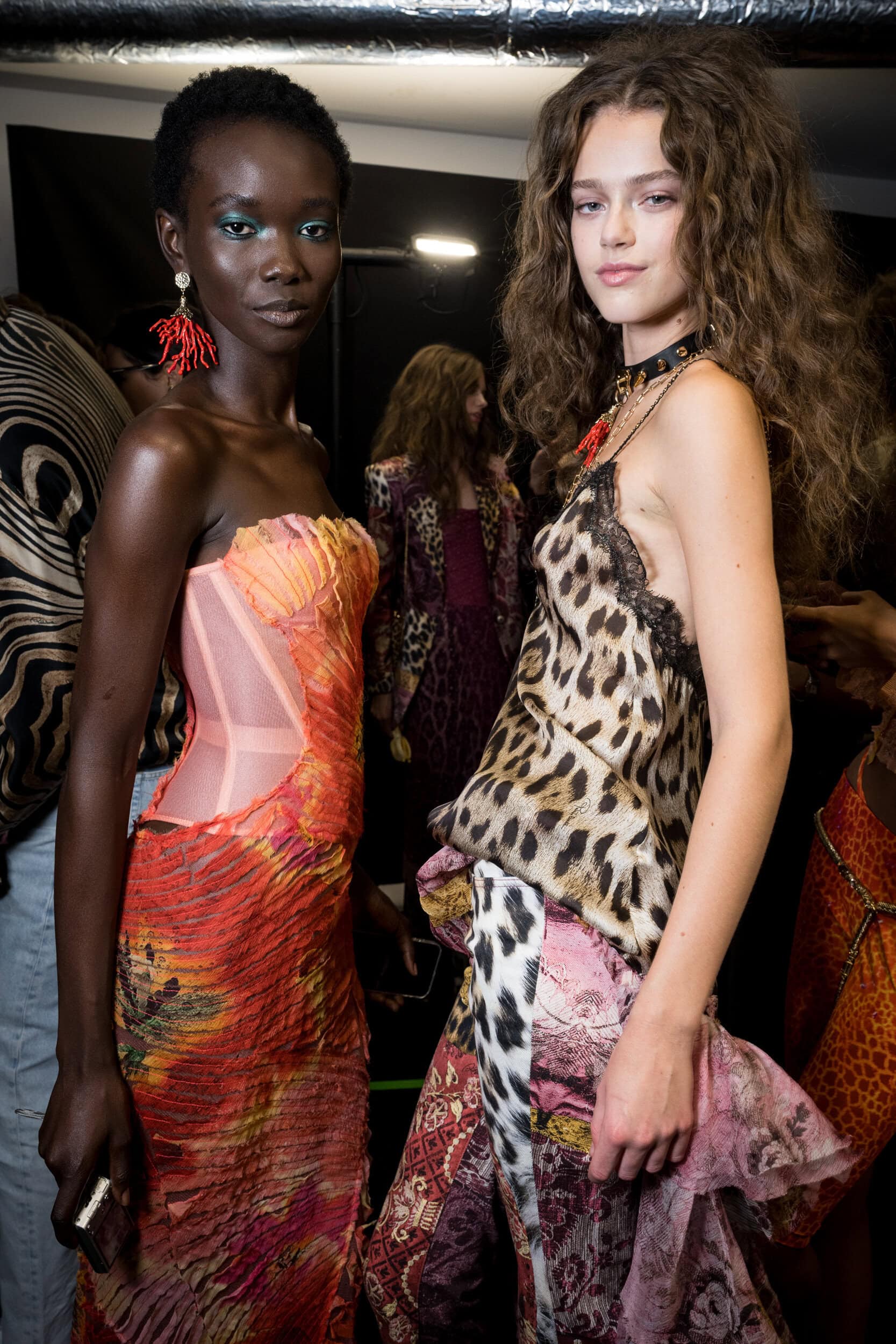 Roberto Cavalli Spring 2027 Fashion Show Backstage