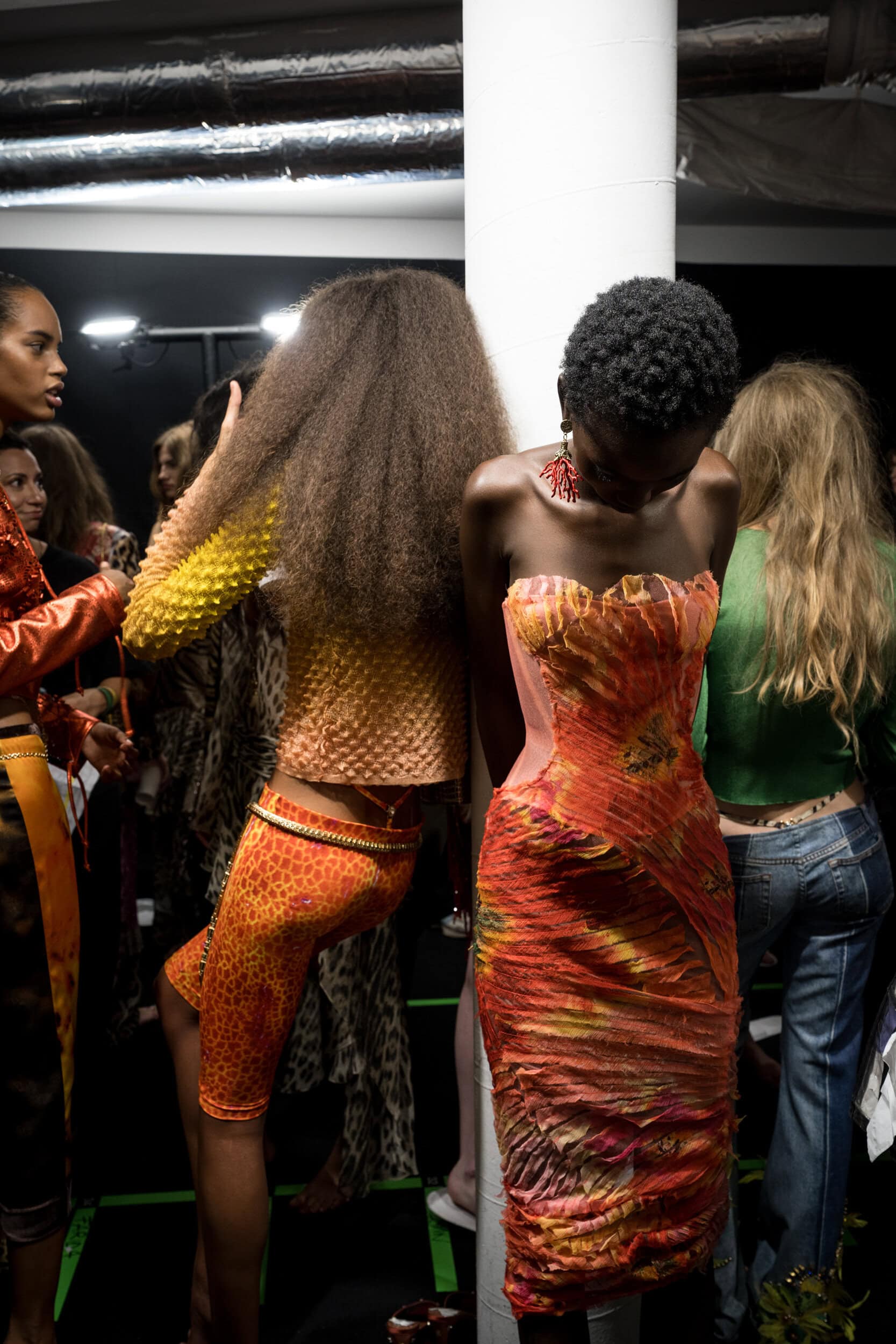 Roberto Cavalli Spring 2027 Fashion Show Backstage