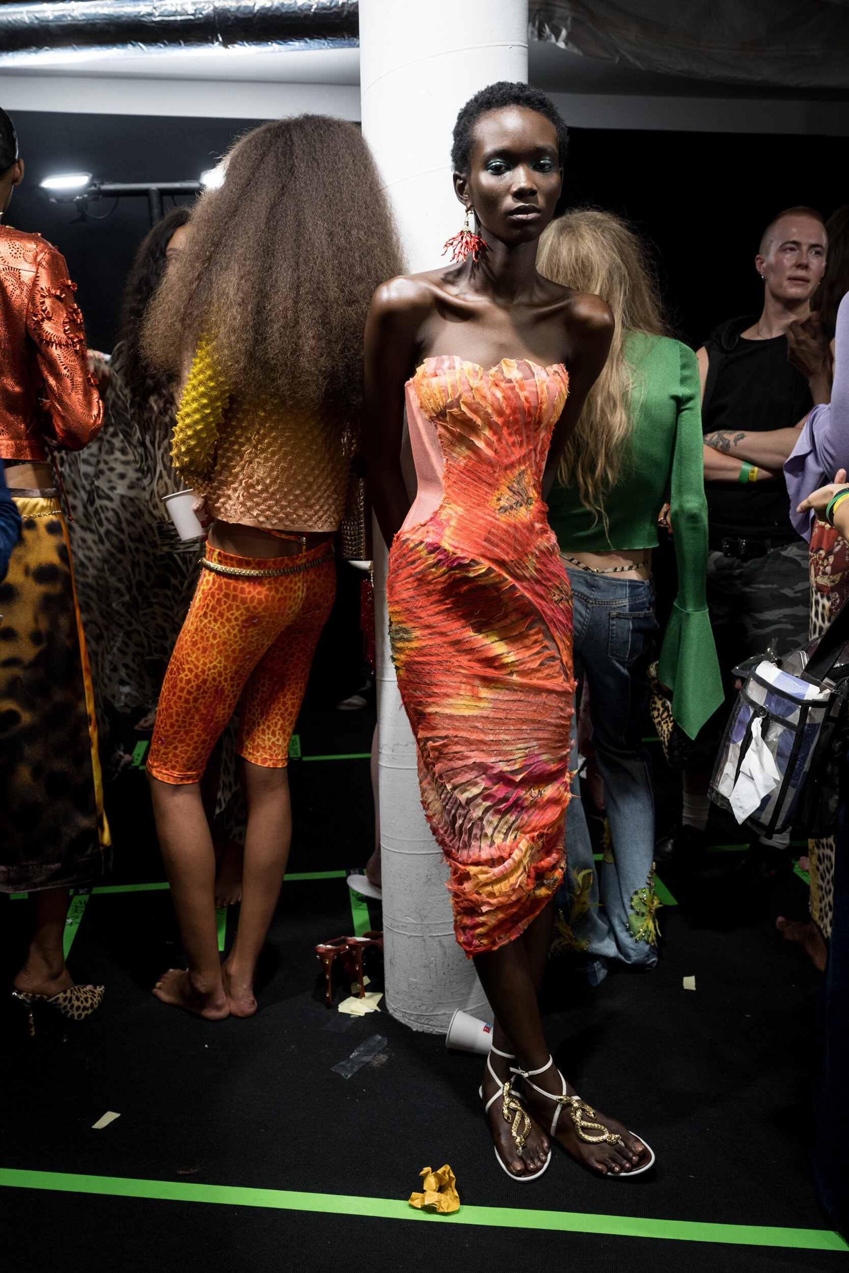 Roberto Cavalli Spring 2027 Fashion Show Backstage