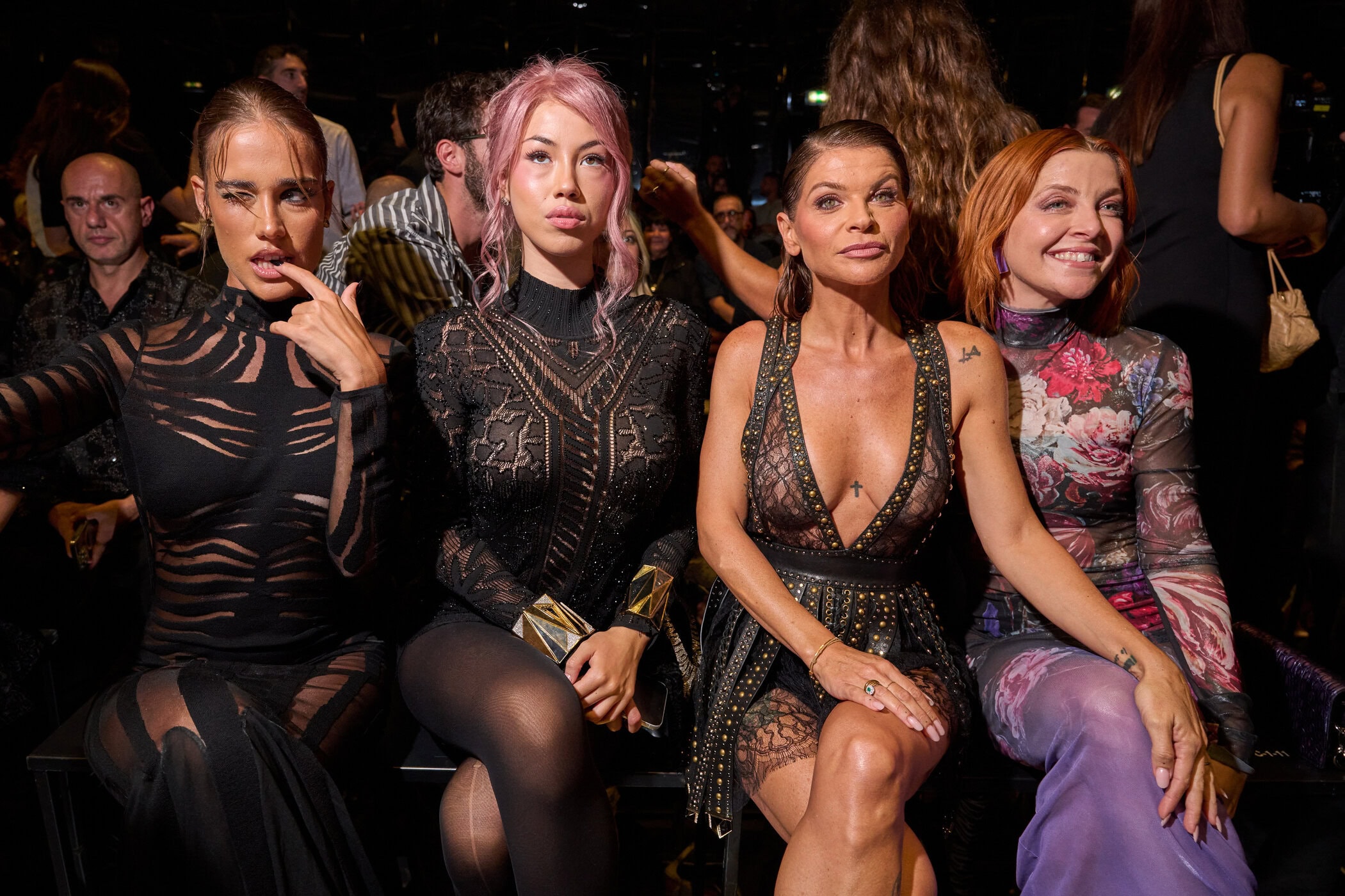 Roberto Cavalli Spring 2027 Fashion Show Front Row
