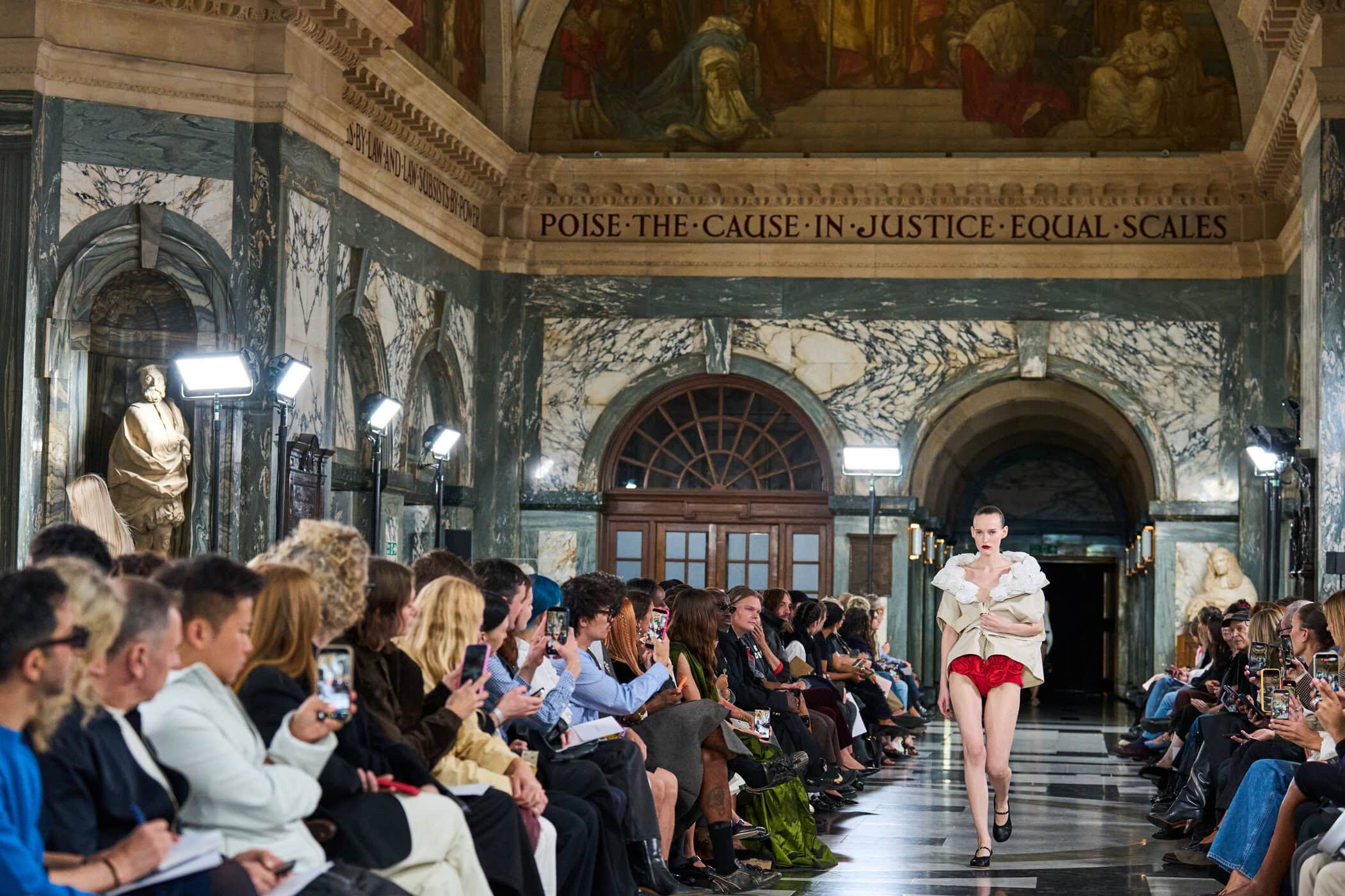 Simone Rocha Spring 2027 Fashion Show Atmosphere