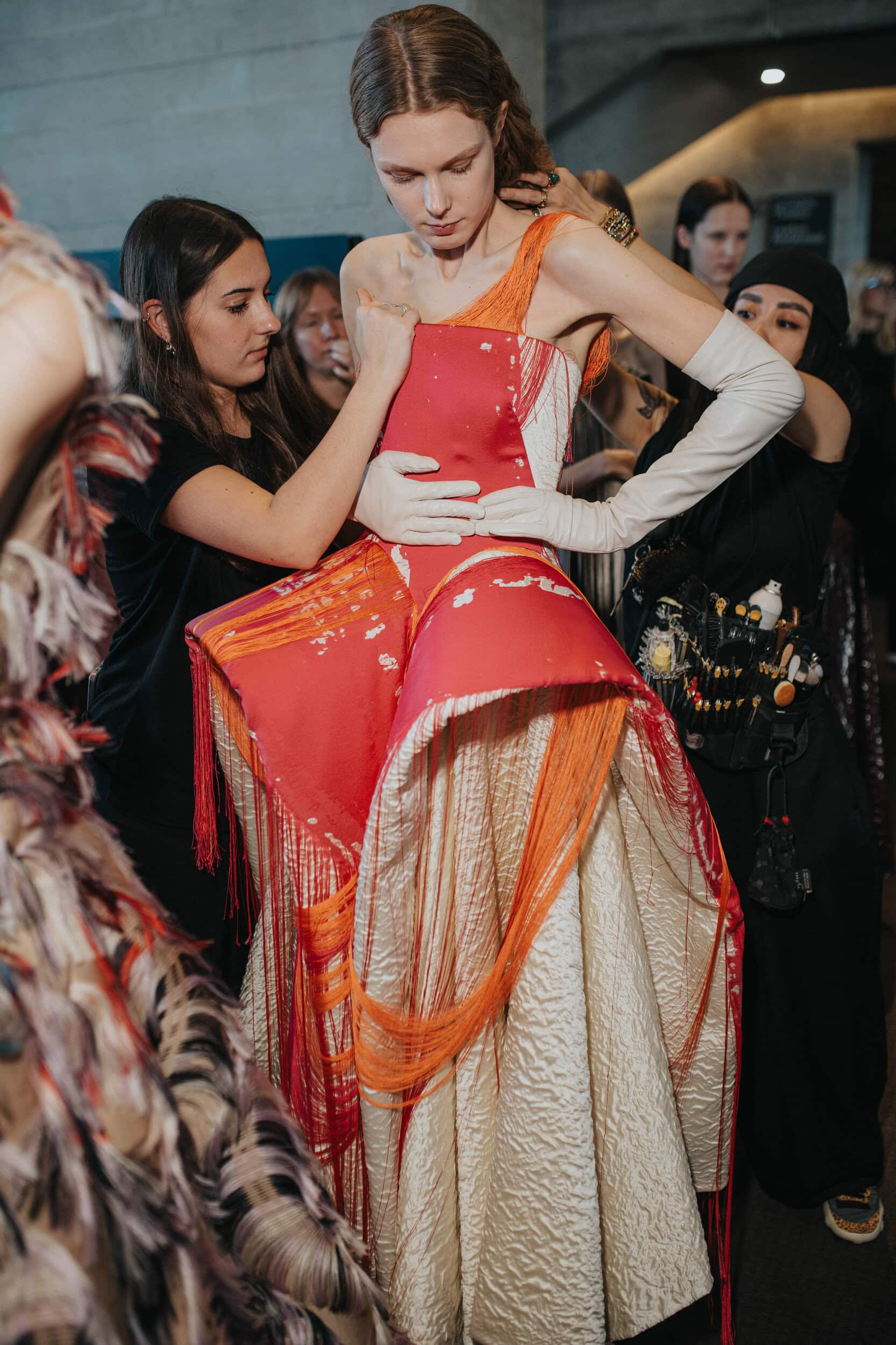 Roksanda Spring 2027 Fashion Show Backstage