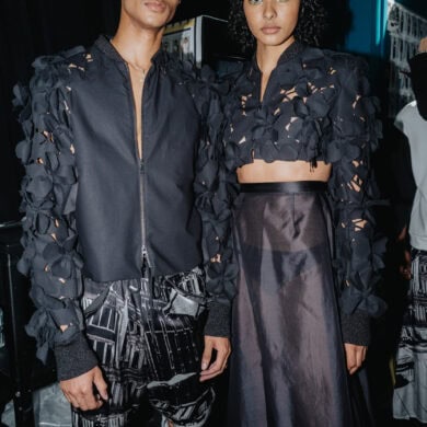 Rynshu Spring 2027 Fashion Show Backstage