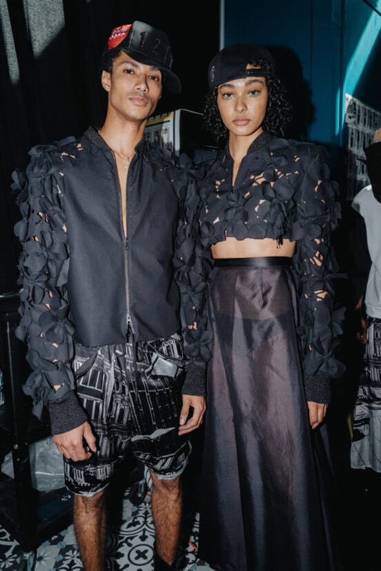 Rynshu Spring 2027 Fashion Show Backstage