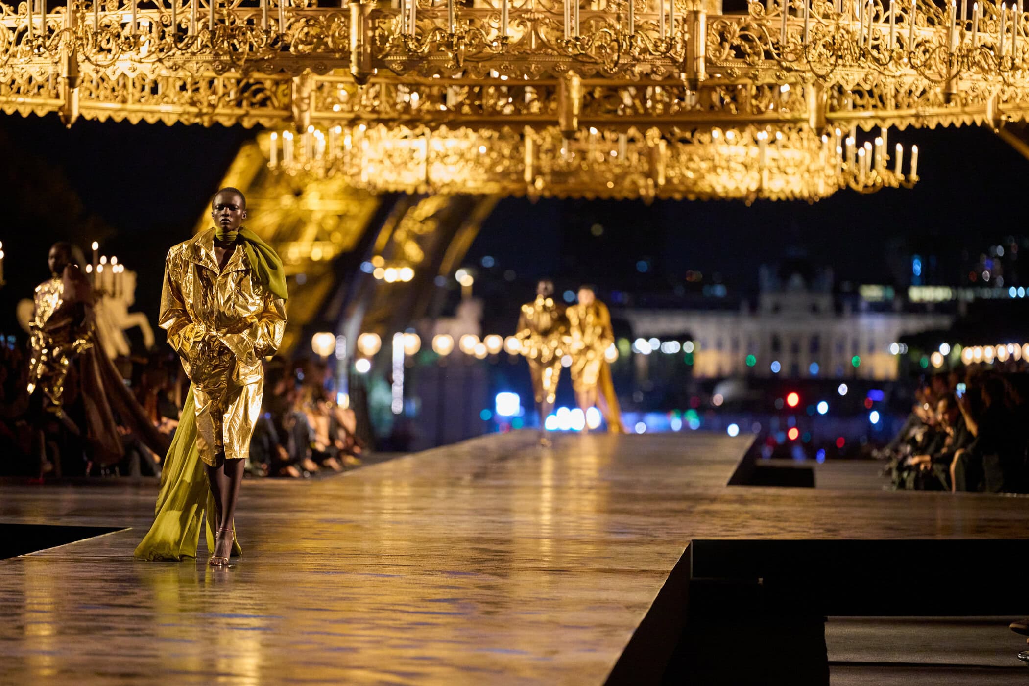 Saint Laurent Spring 2027 Fashion Show Atmosphere