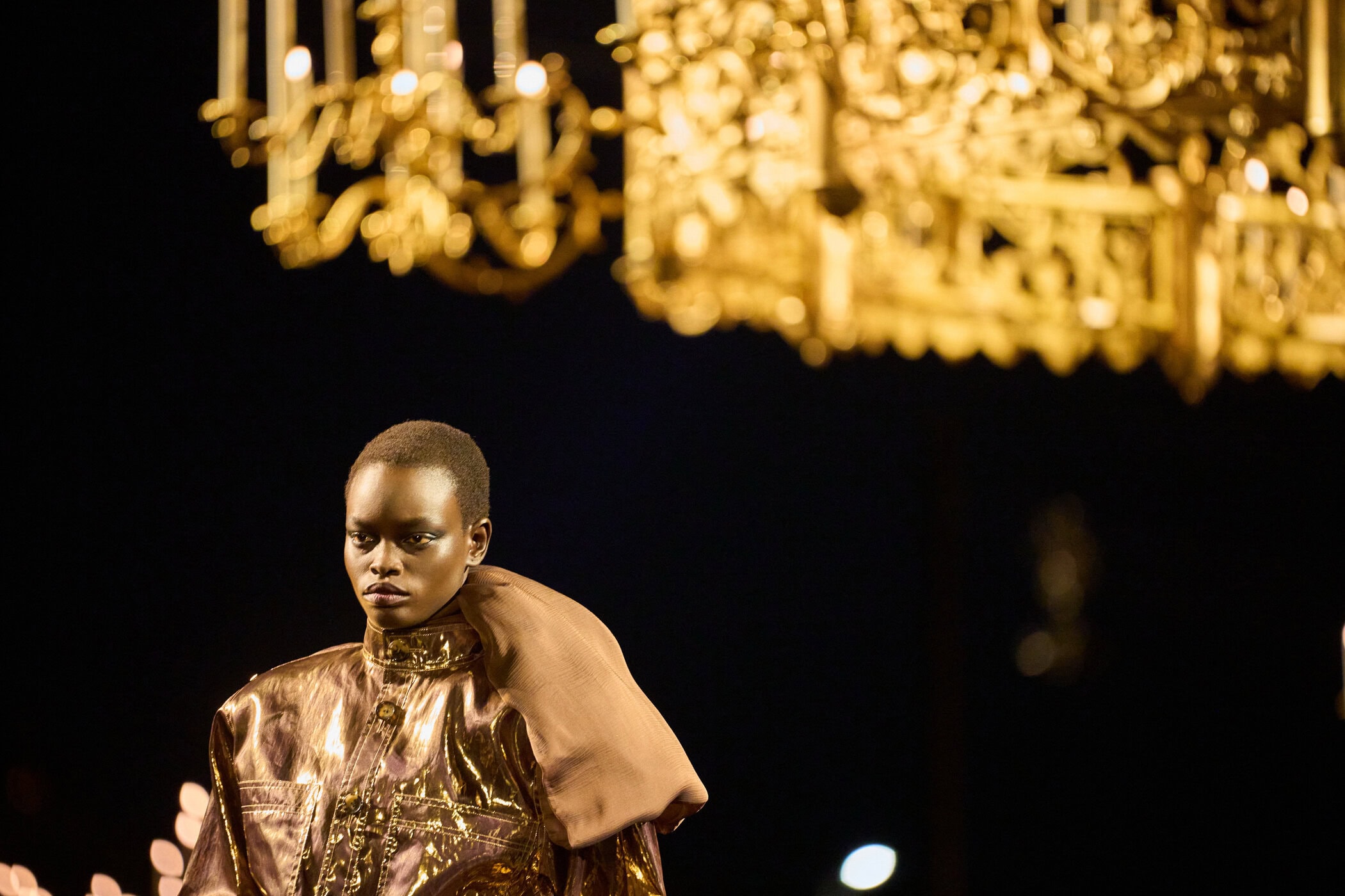 Saint Laurent Spring 2027 Fashion Show Atmosphere