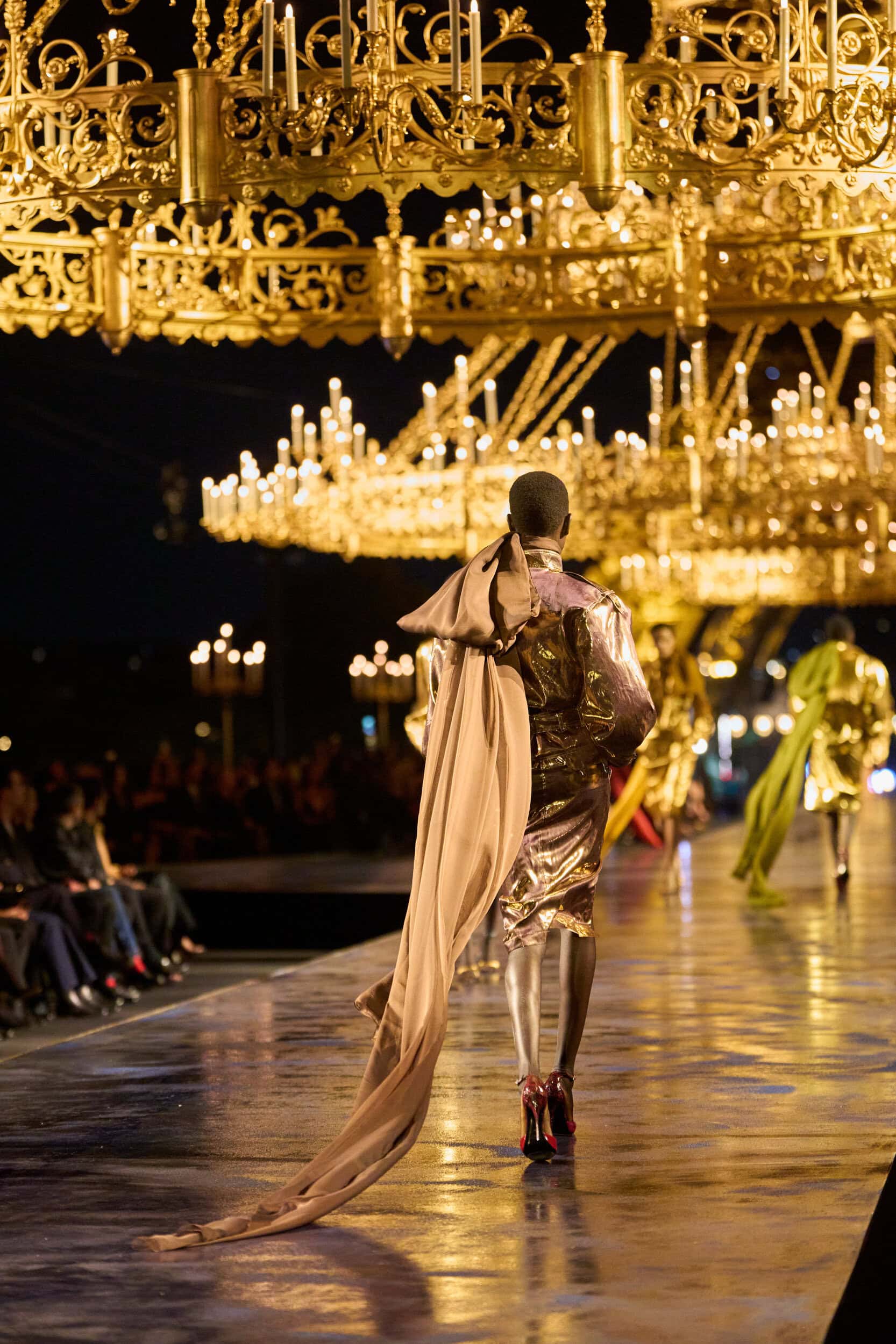 Saint Laurent Spring 2027 Fashion Show Atmosphere