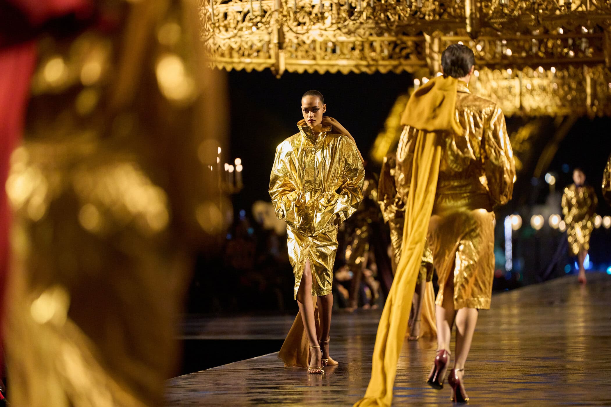 Saint Laurent Spring 2027 Fashion Show Atmosphere