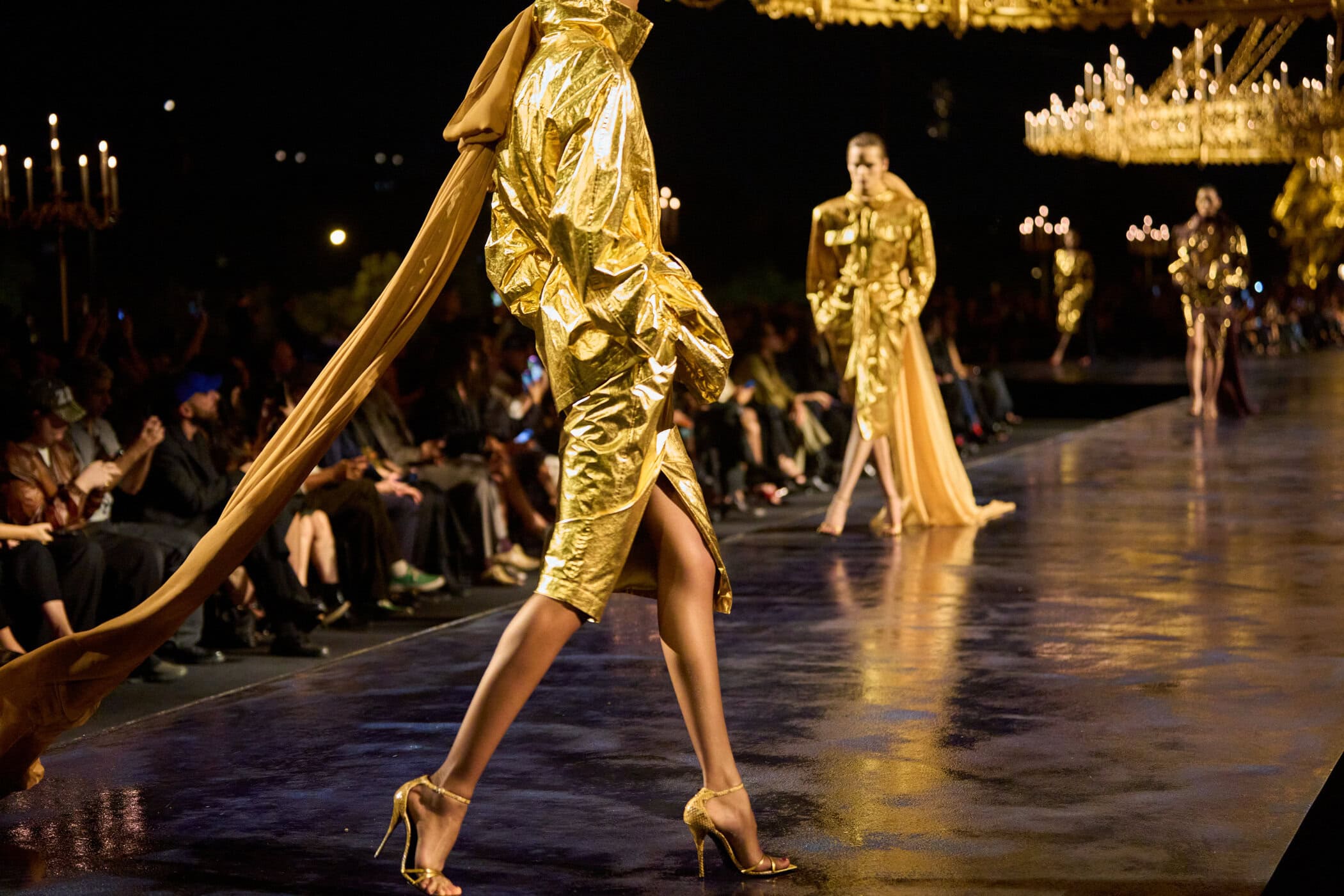 Saint Laurent Spring 2027 Fashion Show Atmosphere