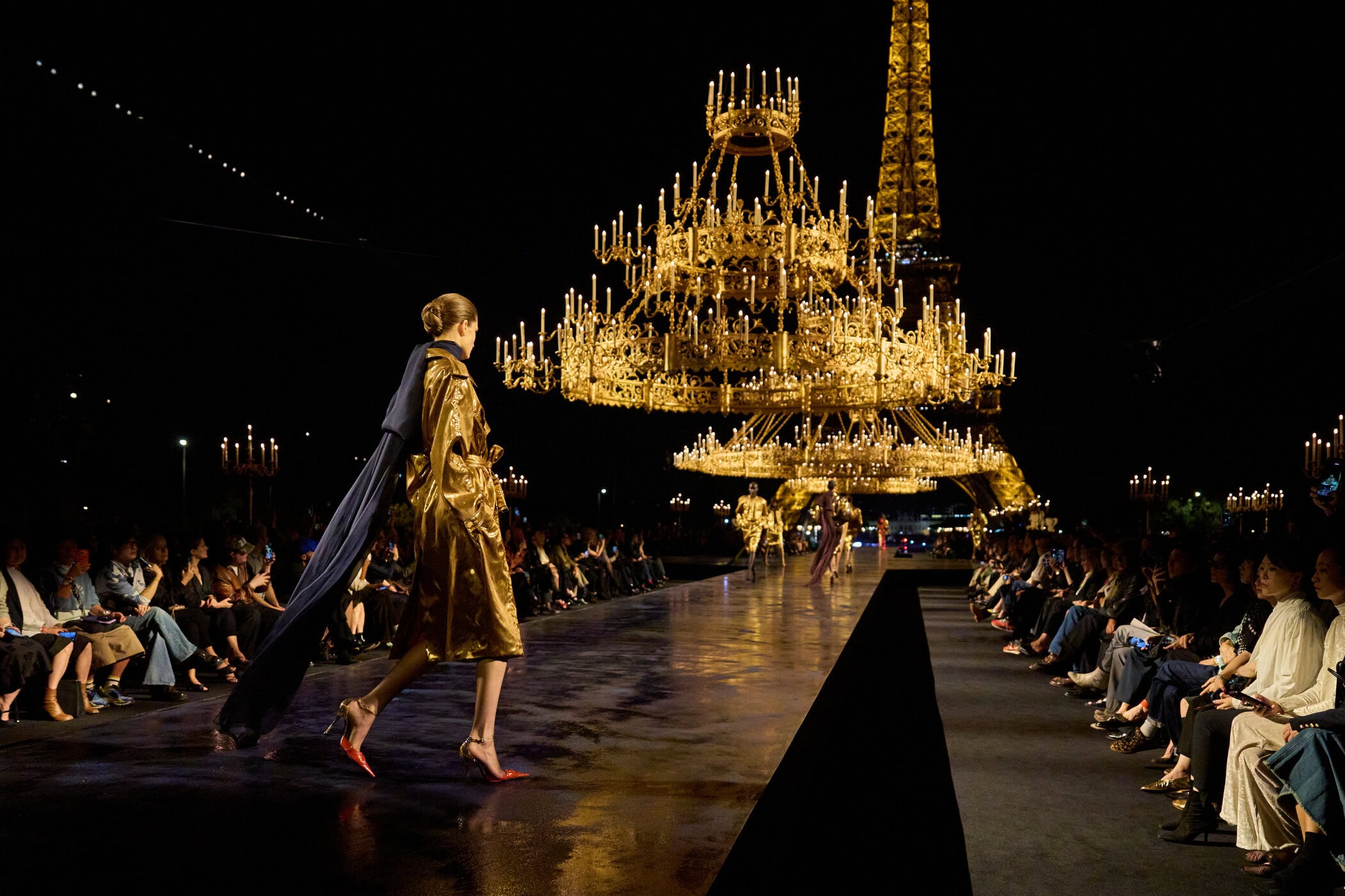 Saint Laurent Spring 2027 Fashion Show Atmosphere