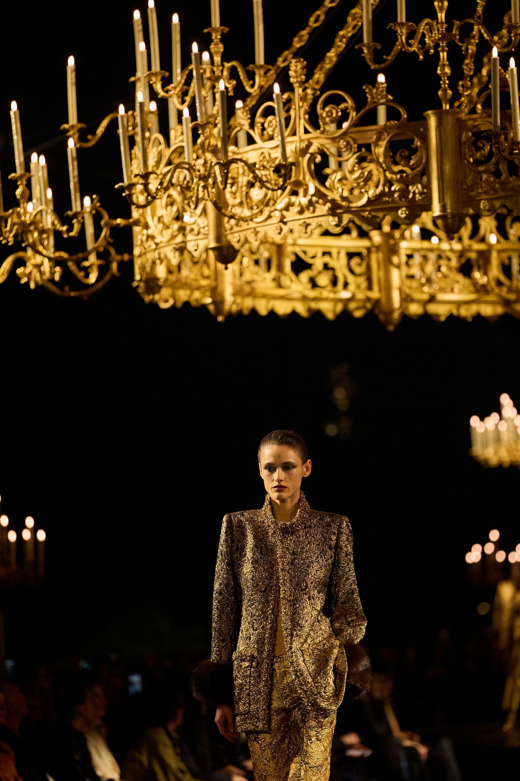 Saint Laurent Spring 2027 Fashion Show Atmosphere