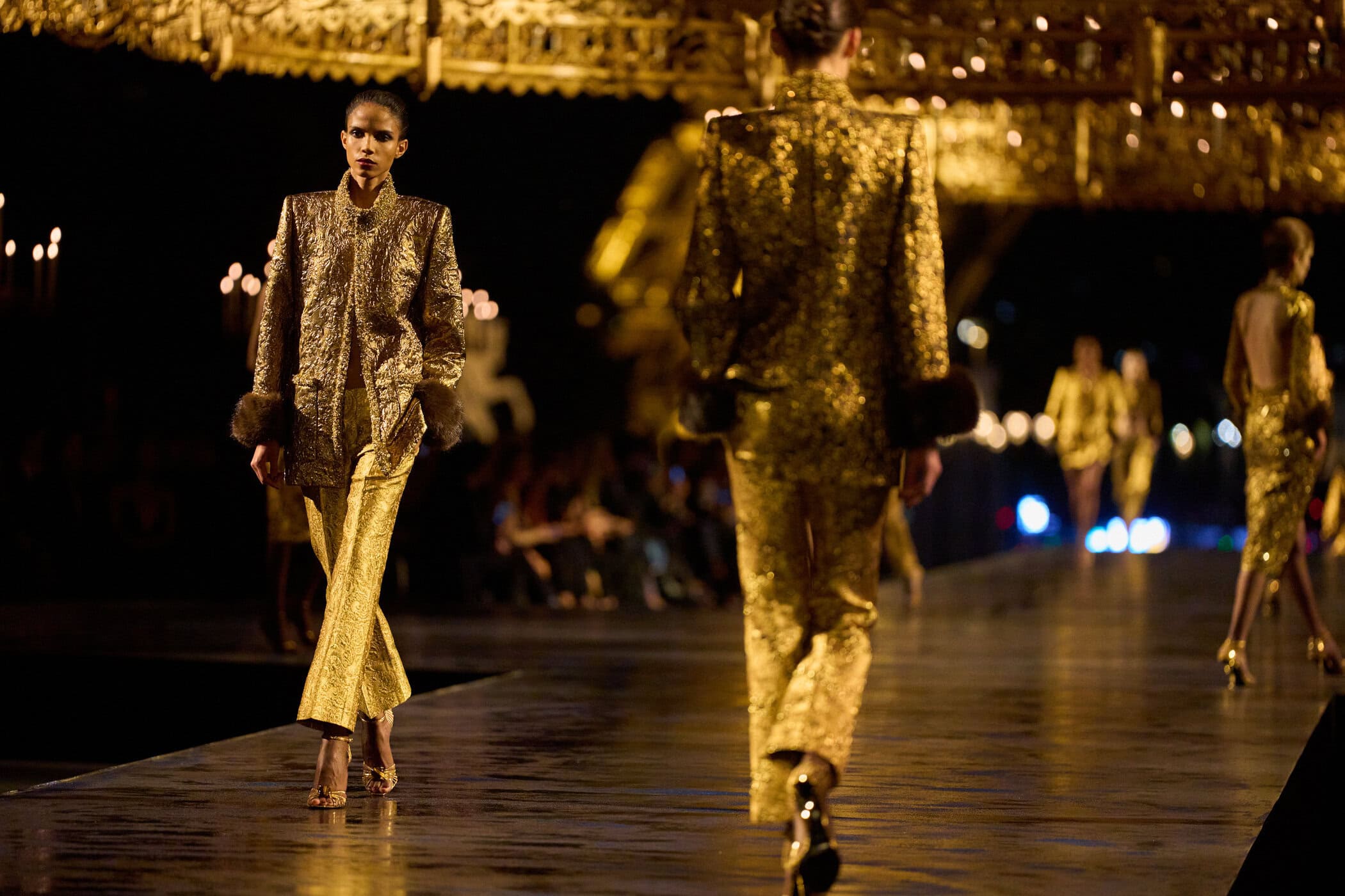 Saint Laurent Spring 2027 Fashion Show Atmosphere