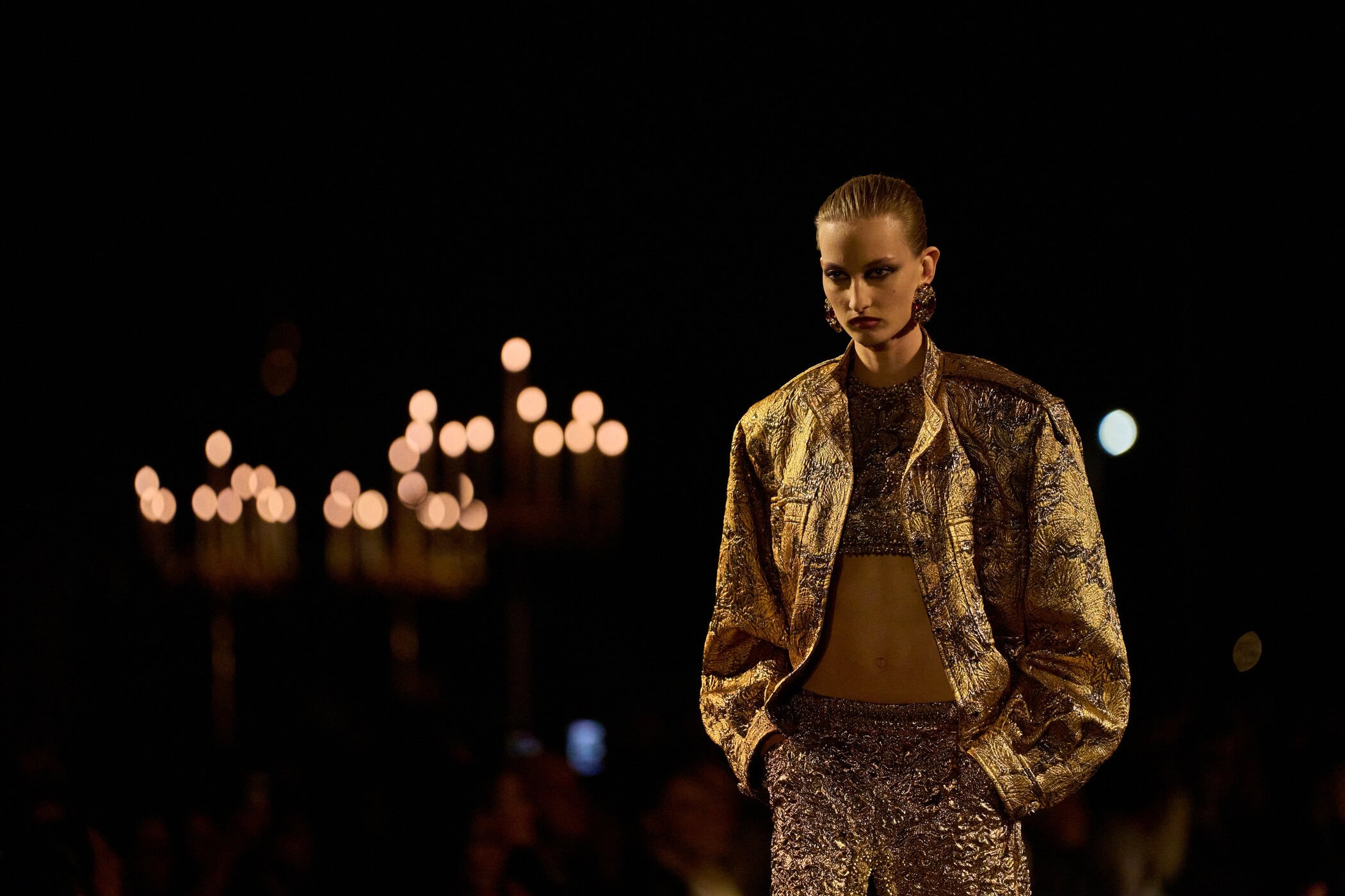 Saint Laurent Spring 2027 Fashion Show Atmosphere