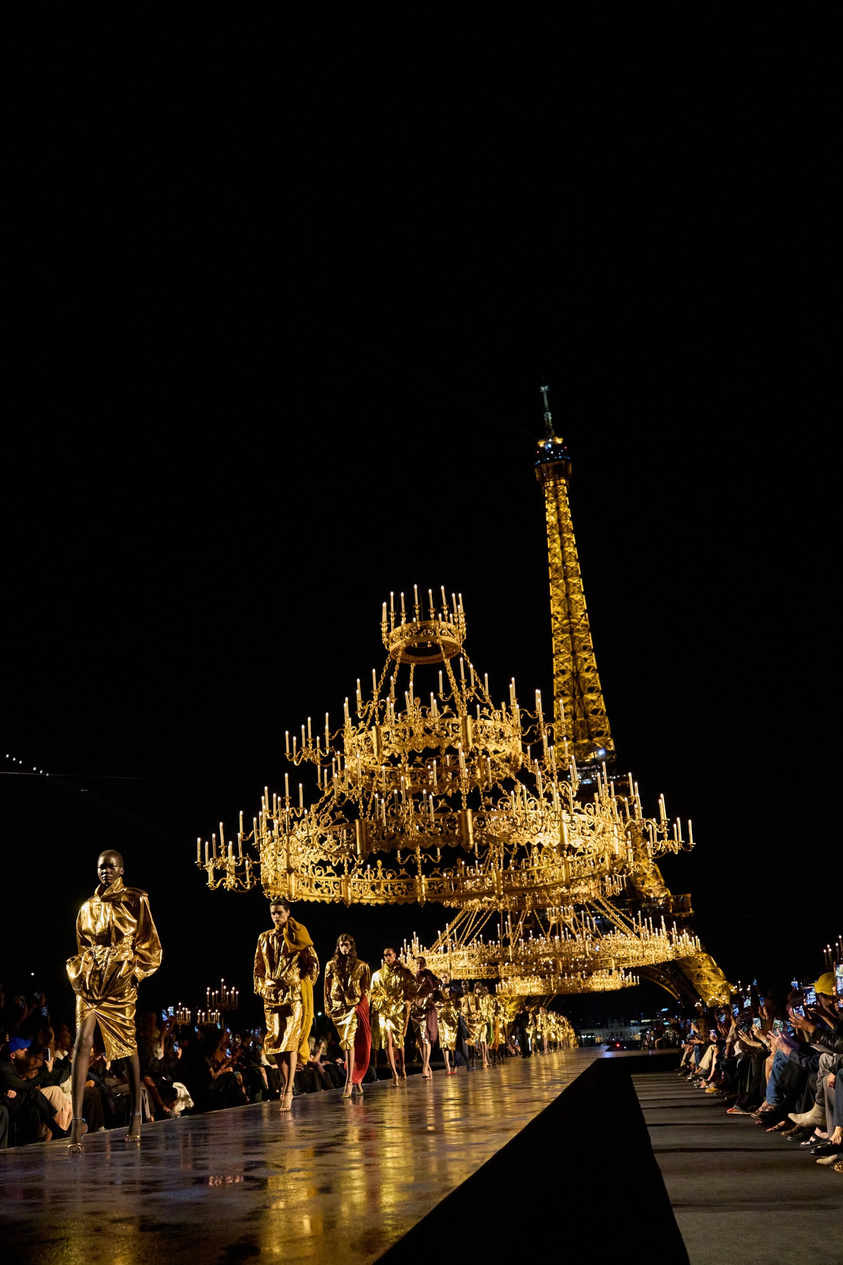 Saint Laurent Spring 2027 Fashion Show Atmosphere