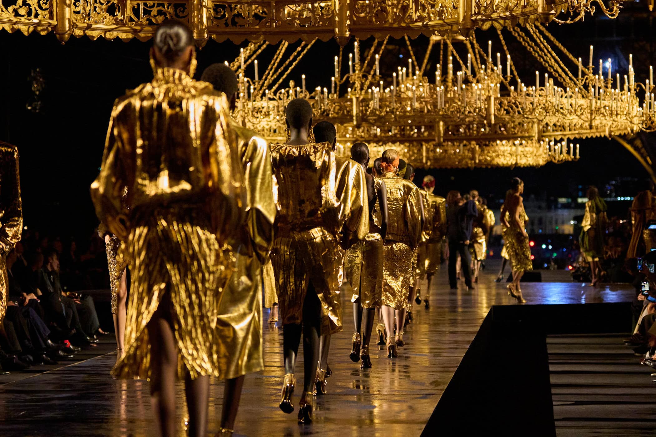 Saint Laurent Spring 2027 Fashion Show Atmosphere
