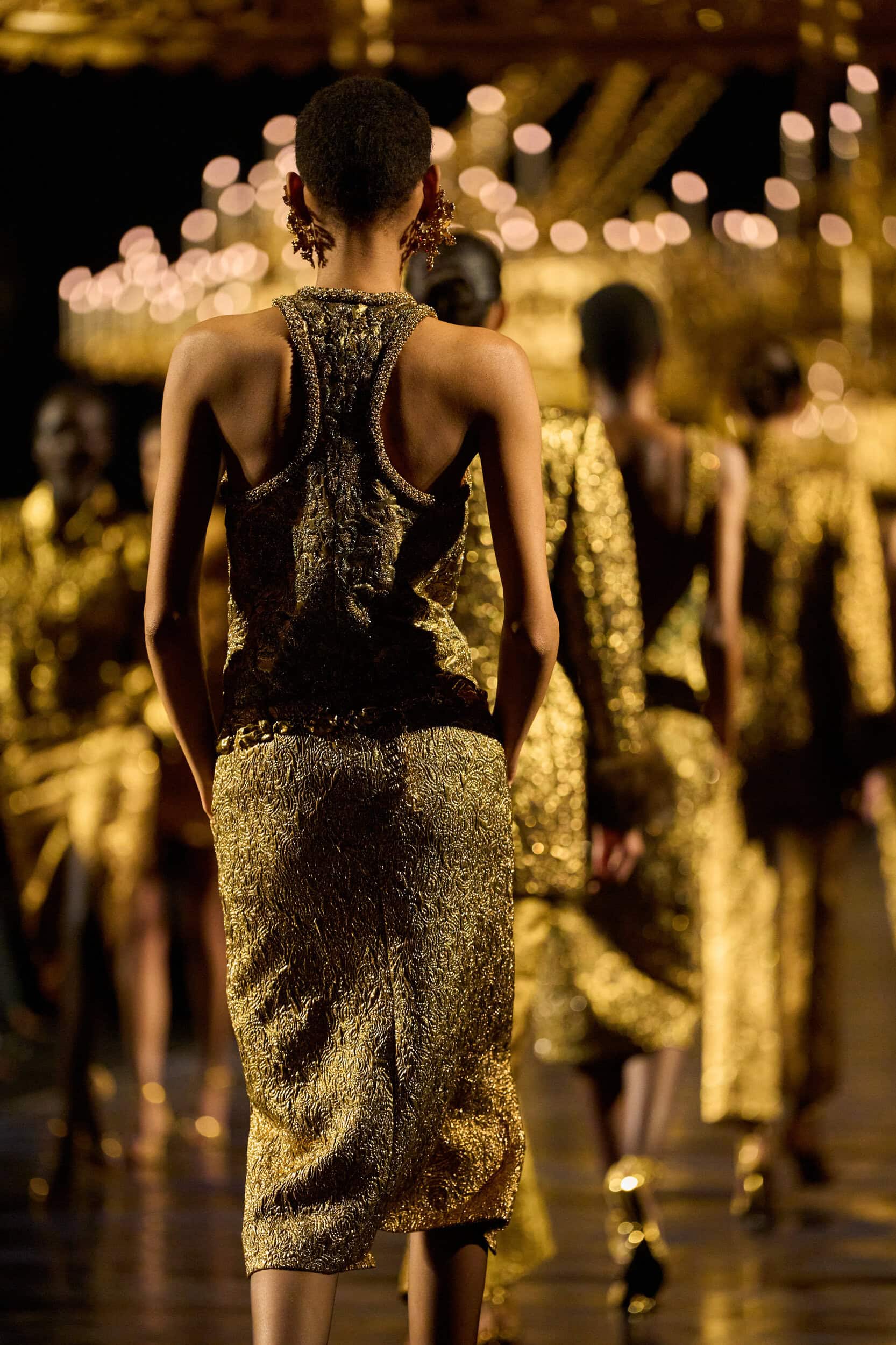 Saint Laurent Spring 2027 Fashion Show Atmosphere