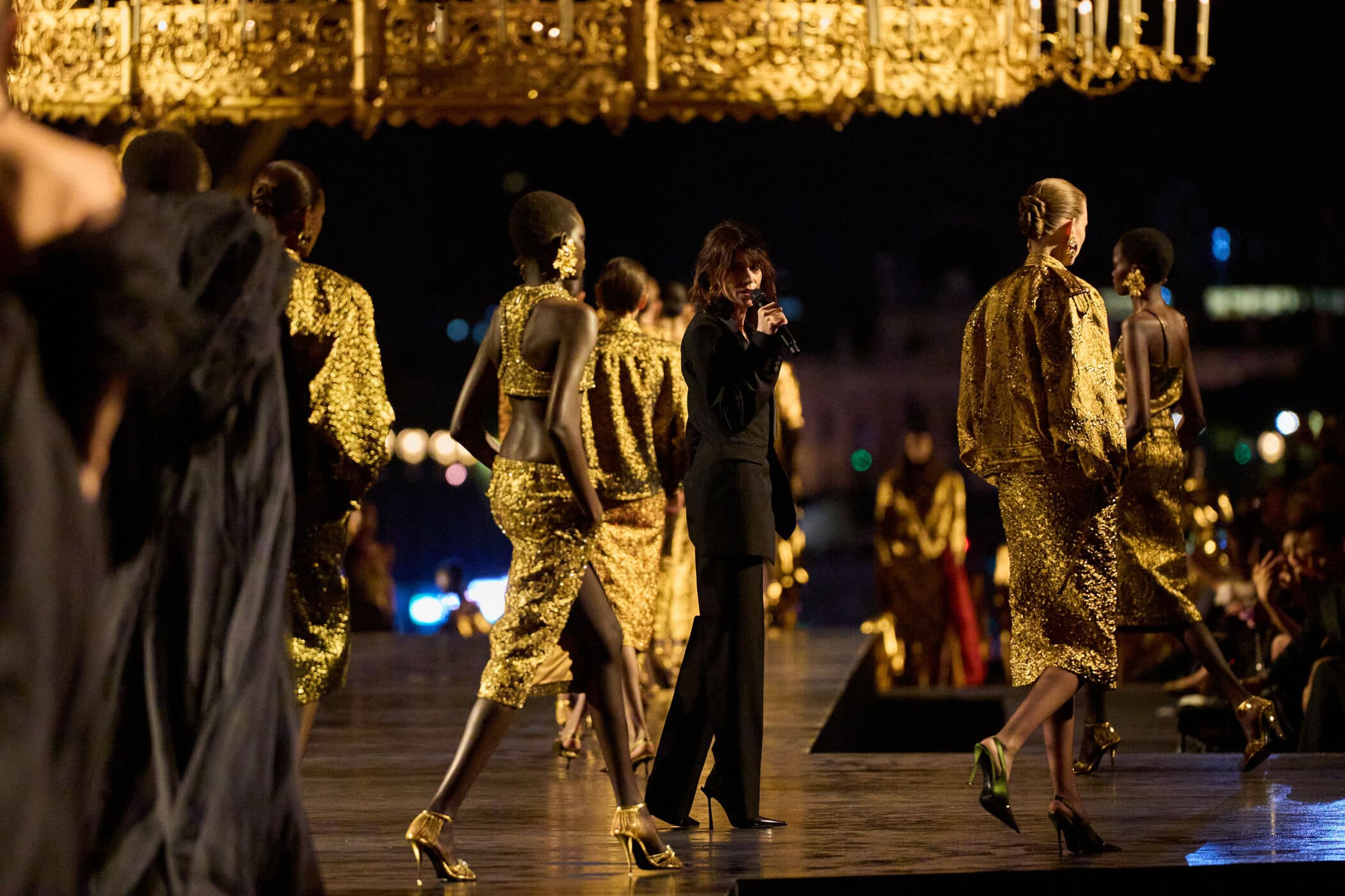 Saint Laurent Spring 2027 Fashion Show Atmosphere