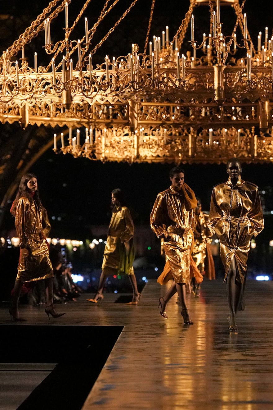 Saint Laurent Spring Fashion Show Review | The Impression