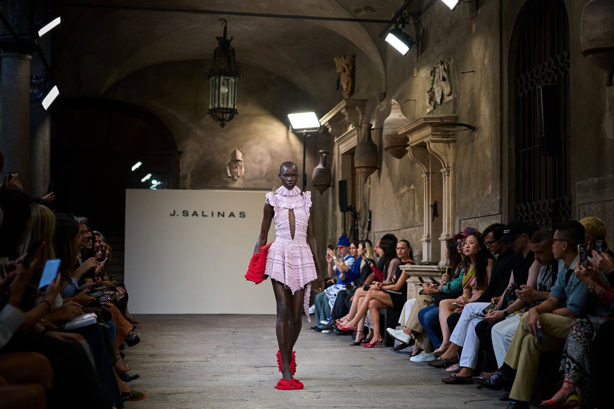 J Salinas Spring 2027 Fashion Show Atmosphere