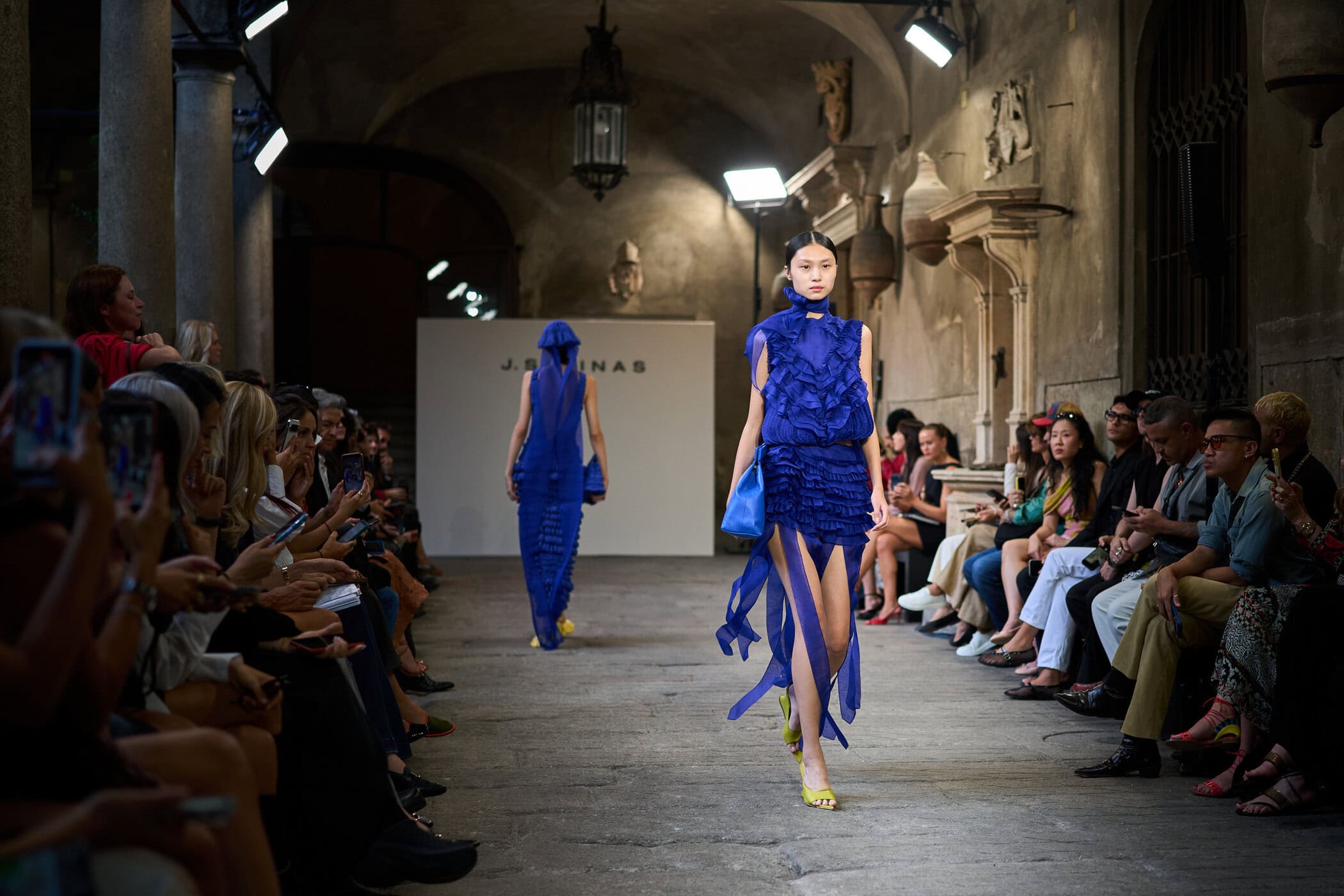 J Salinas Spring 2027 Fashion Show Atmosphere