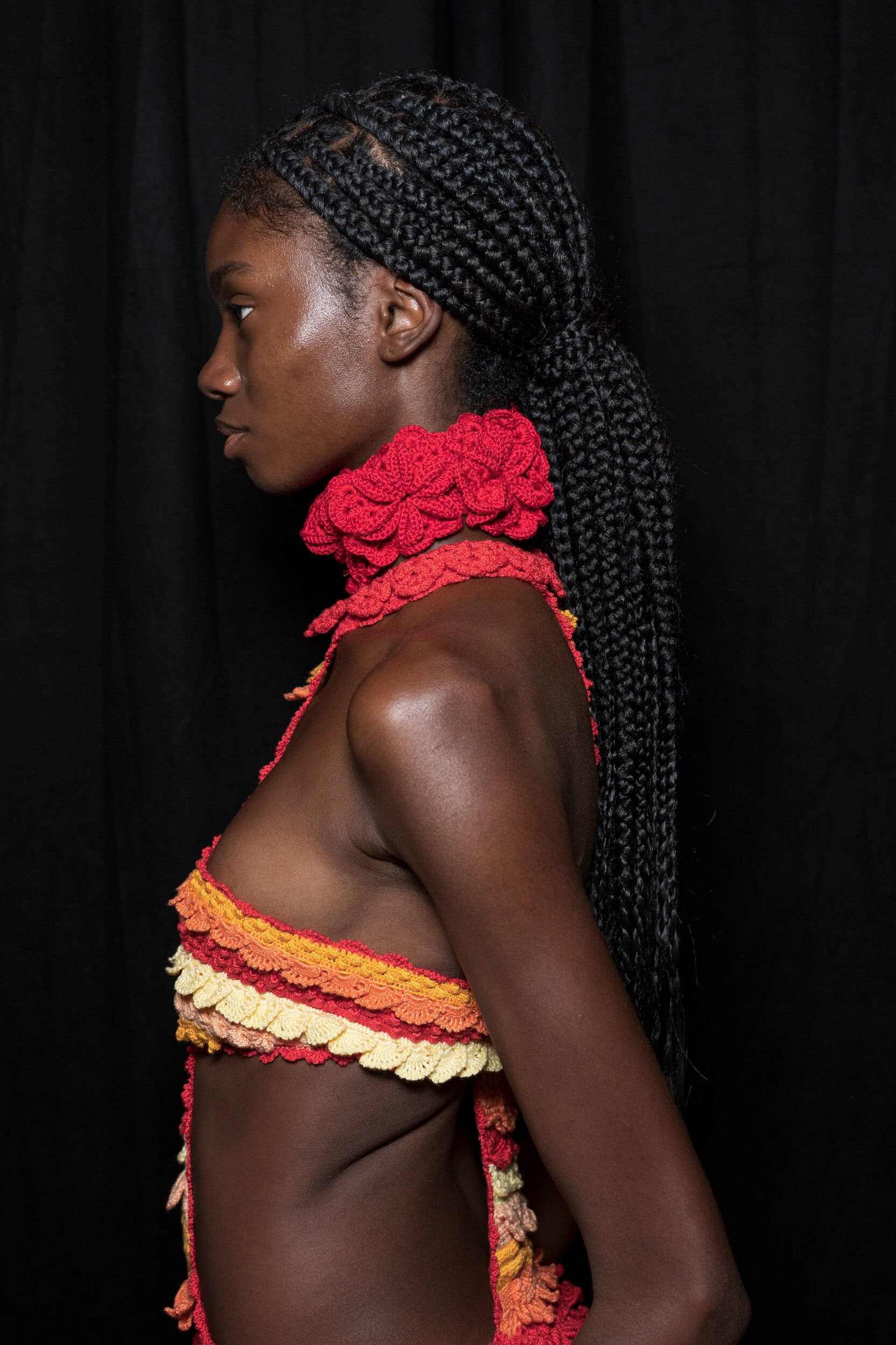J Salinas Spring 2027 Fashion Show Backstage