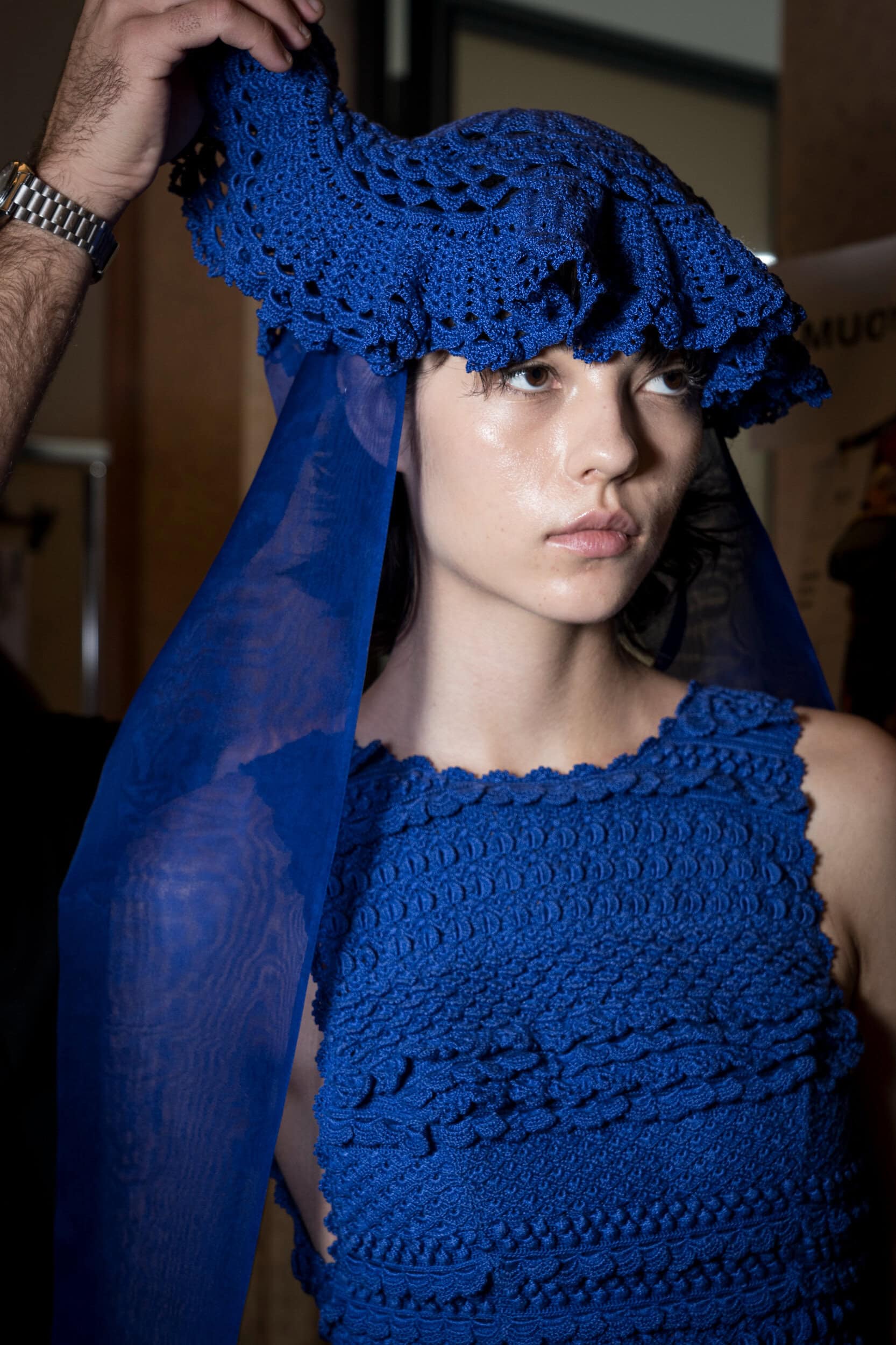 J Salinas Spring 2027 Fashion Show Backstage