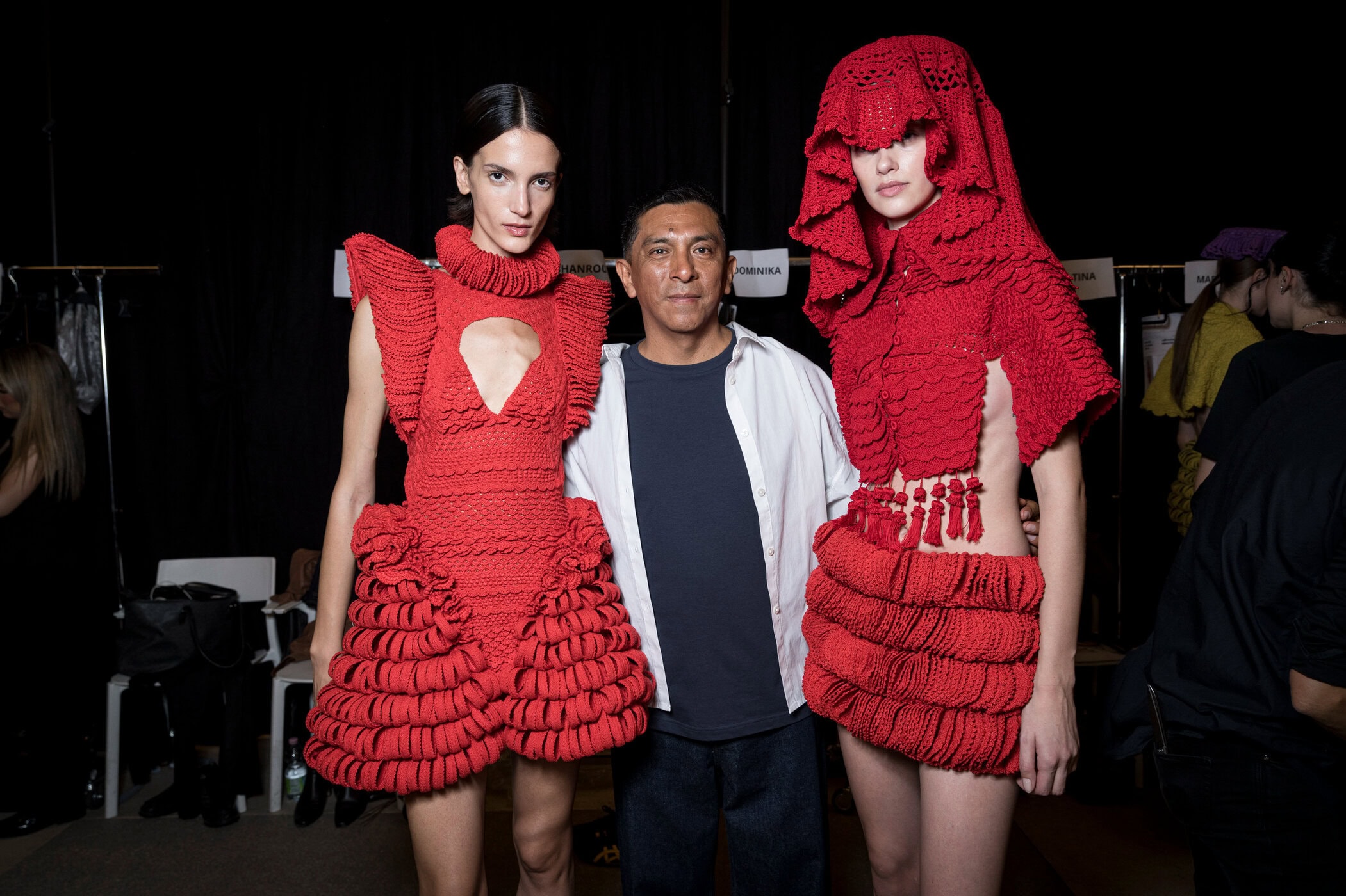 J Salinas Spring 2027 Fashion Show Backstage