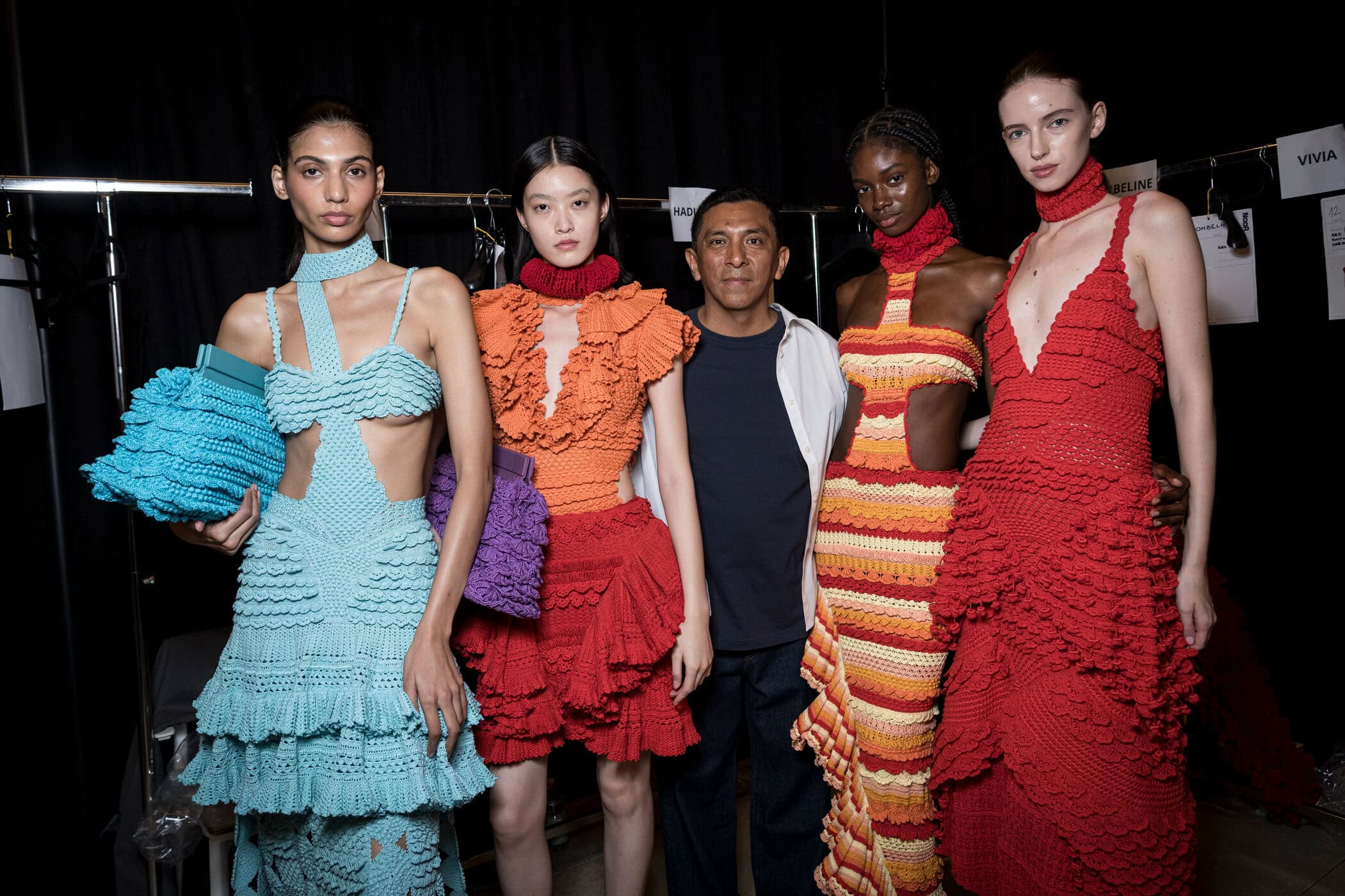 J Salinas Spring 2027 Fashion Show Backstage
