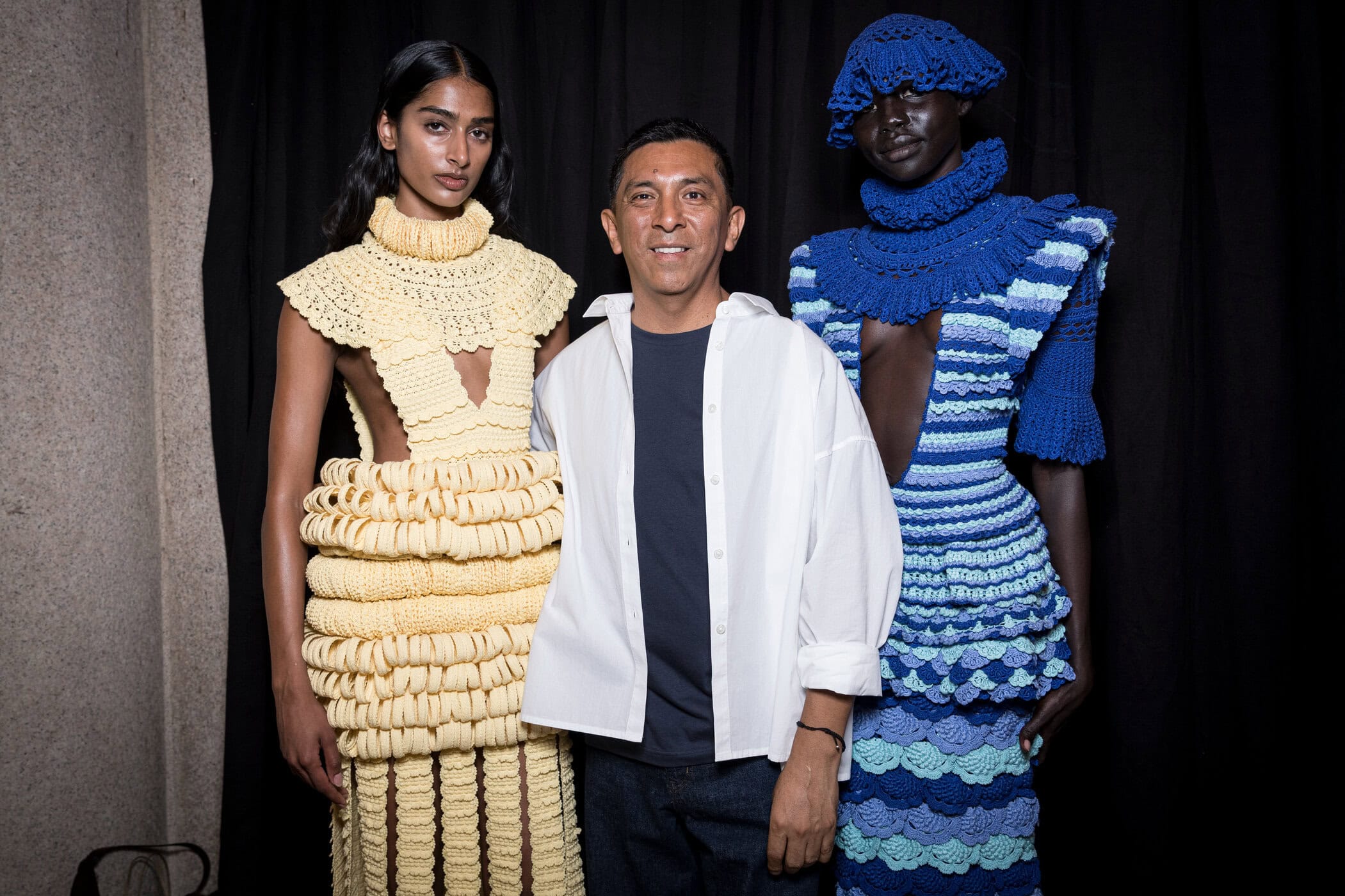 J Salinas Spring 2027 Fashion Show Backstage