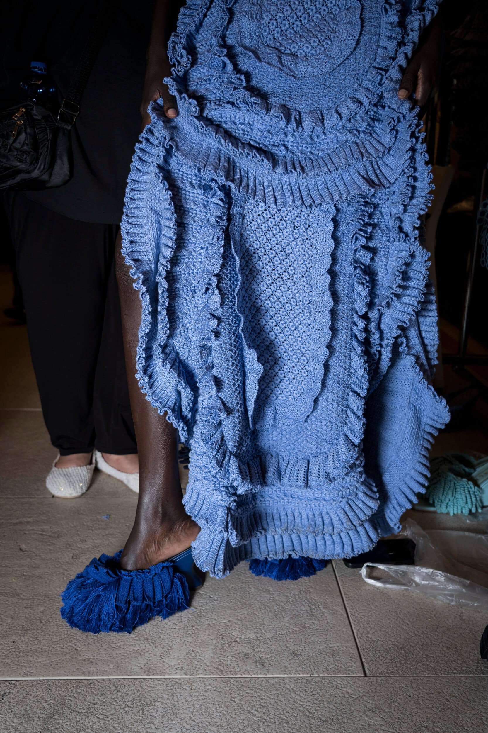 J Salinas Spring 2027 Fashion Show Backstage
